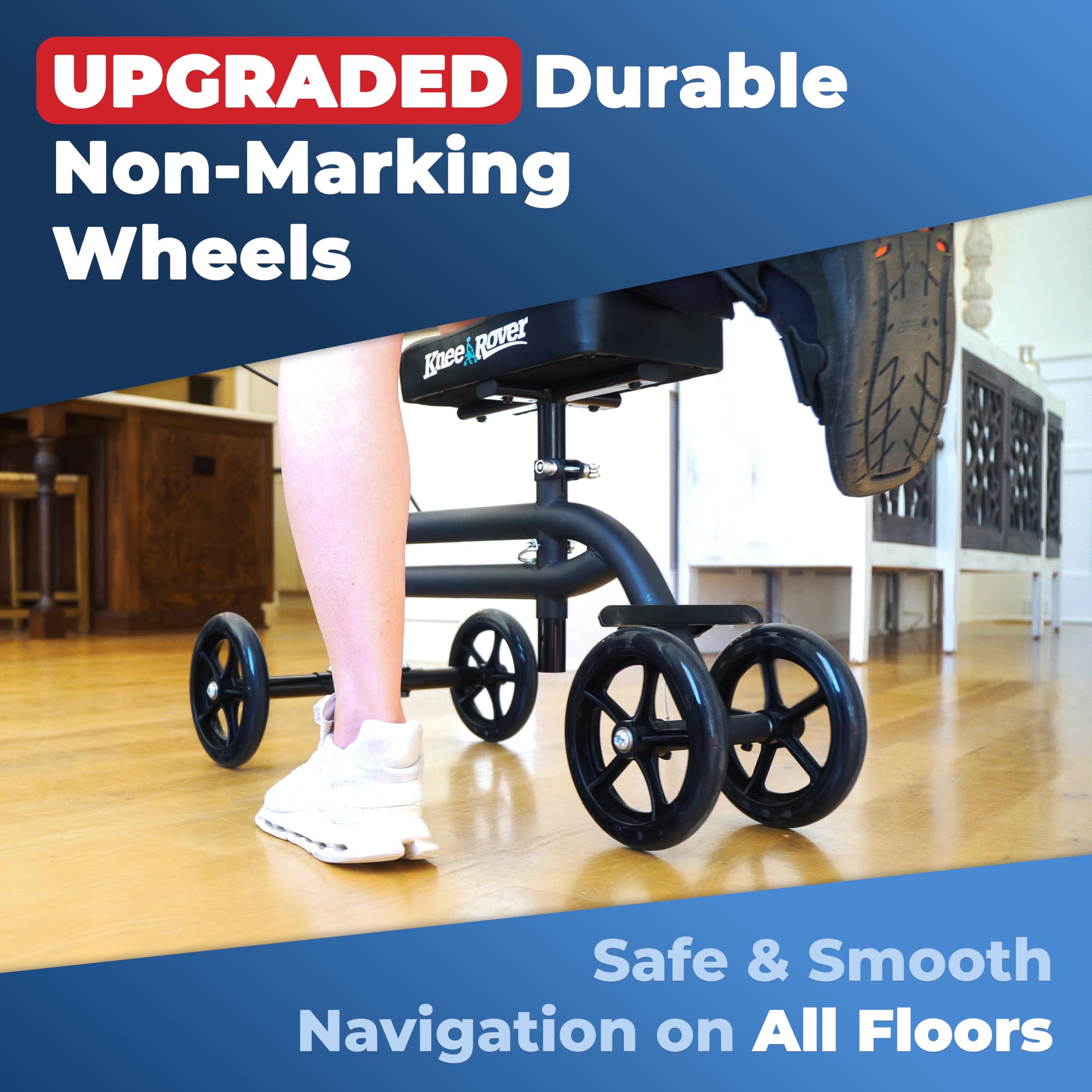 Amazon | 松葉杖の代わりとなるデュアルブレーキシステム付き