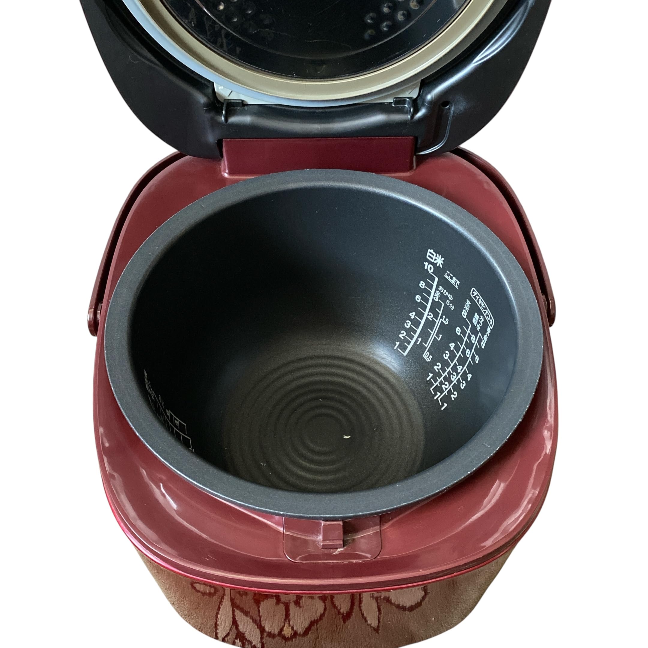 Amazon | RC-18VRK-R(グランレッド) 鍛造かまど銅釜 真空IH炊飯器 1升