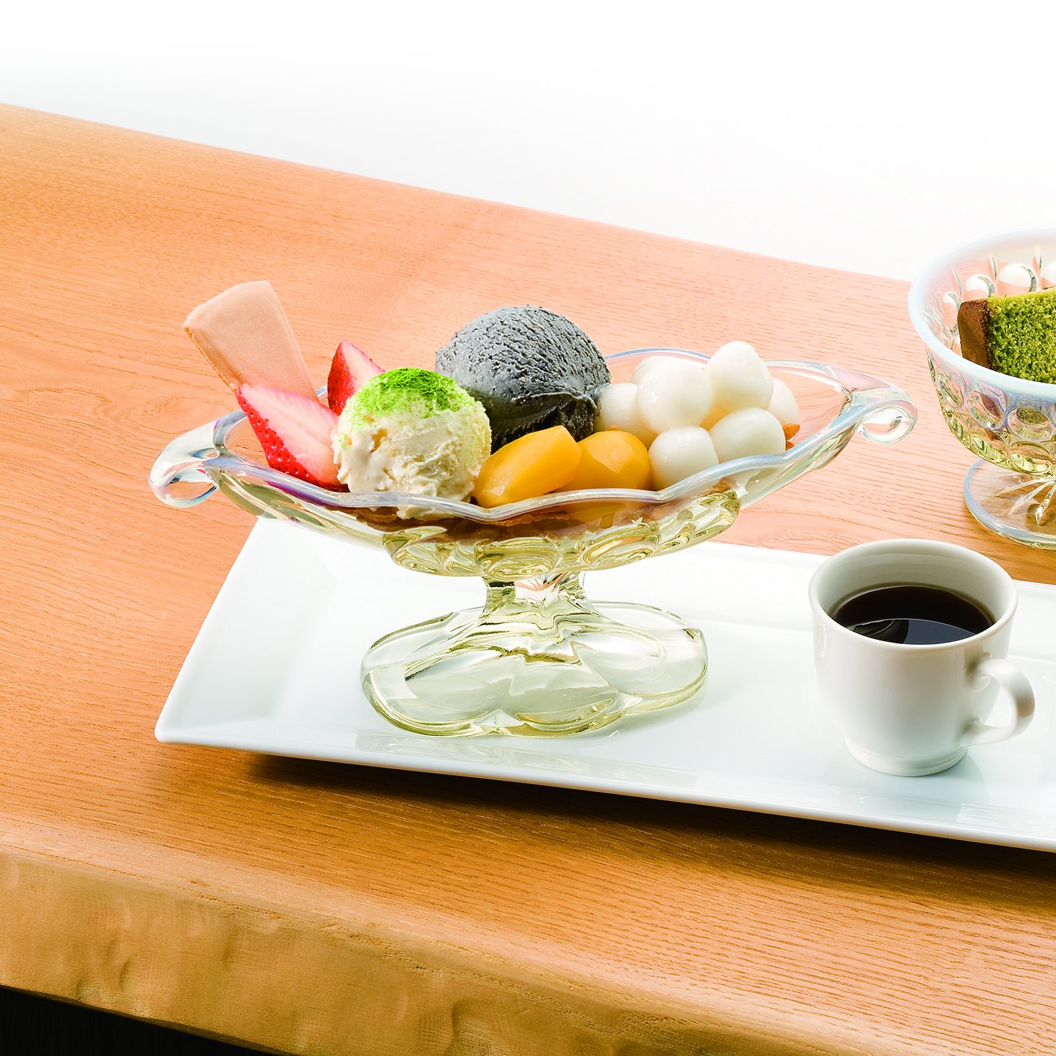 Amazon｜アデリア(ADERIA) デザートカップ バナナサンデー クリア 3個