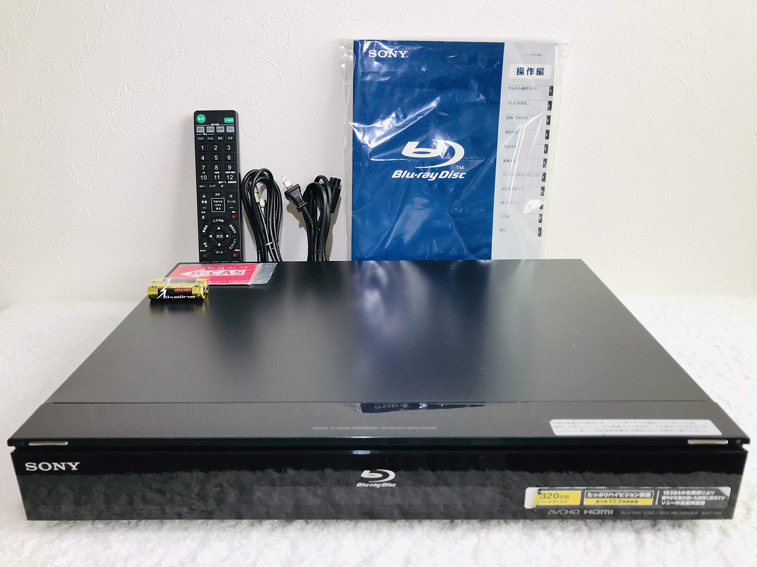 SONY 4K対応 ブルーレイレコーダー BDZ-ZW550動作確認済み⭐︎ SONY 4K