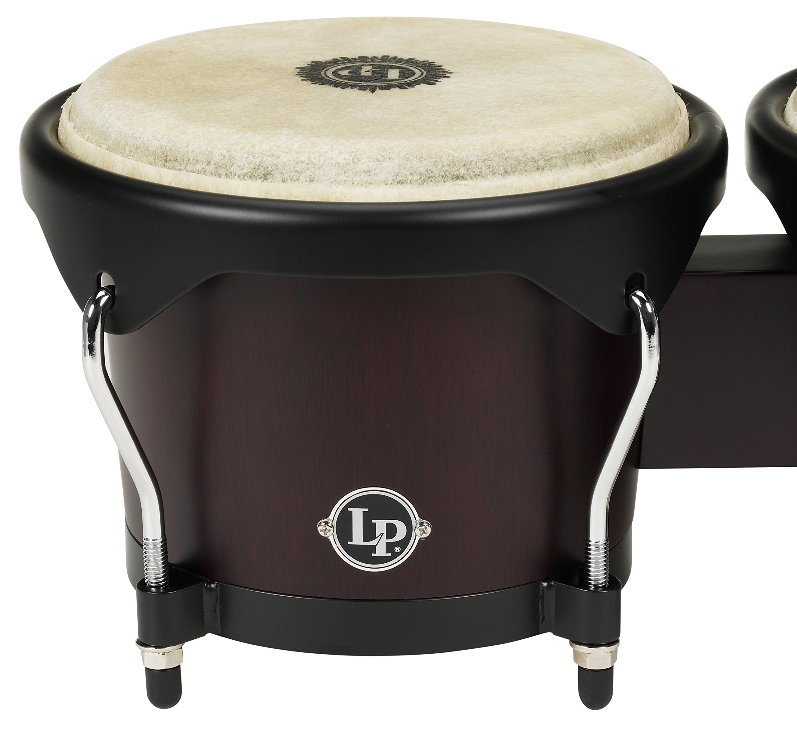 Amazon.com: Latin Percussion LP601NY-DW LP City Wood Bongos - Dark