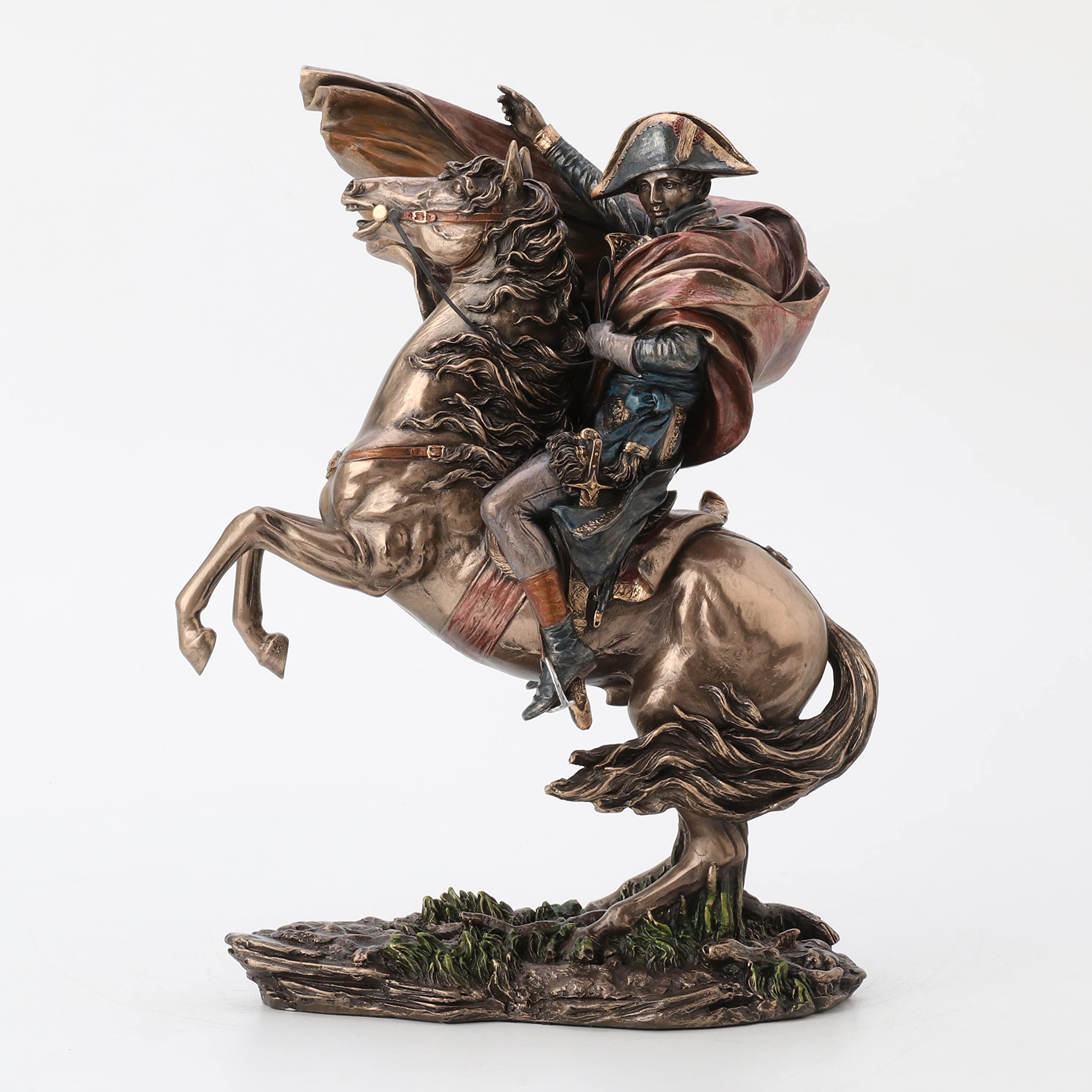 Amazon.co.jp: ナポレオン・ボナパルト ブロンズ像 「アルプス越えを