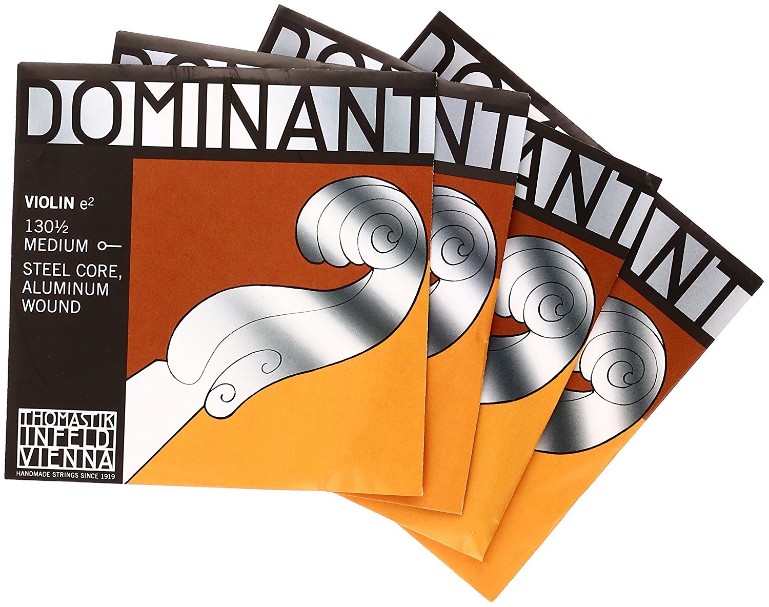 Amazon.co.jp: THOMASTIK Dominant ドミナント 1/2バイオリン弦セット