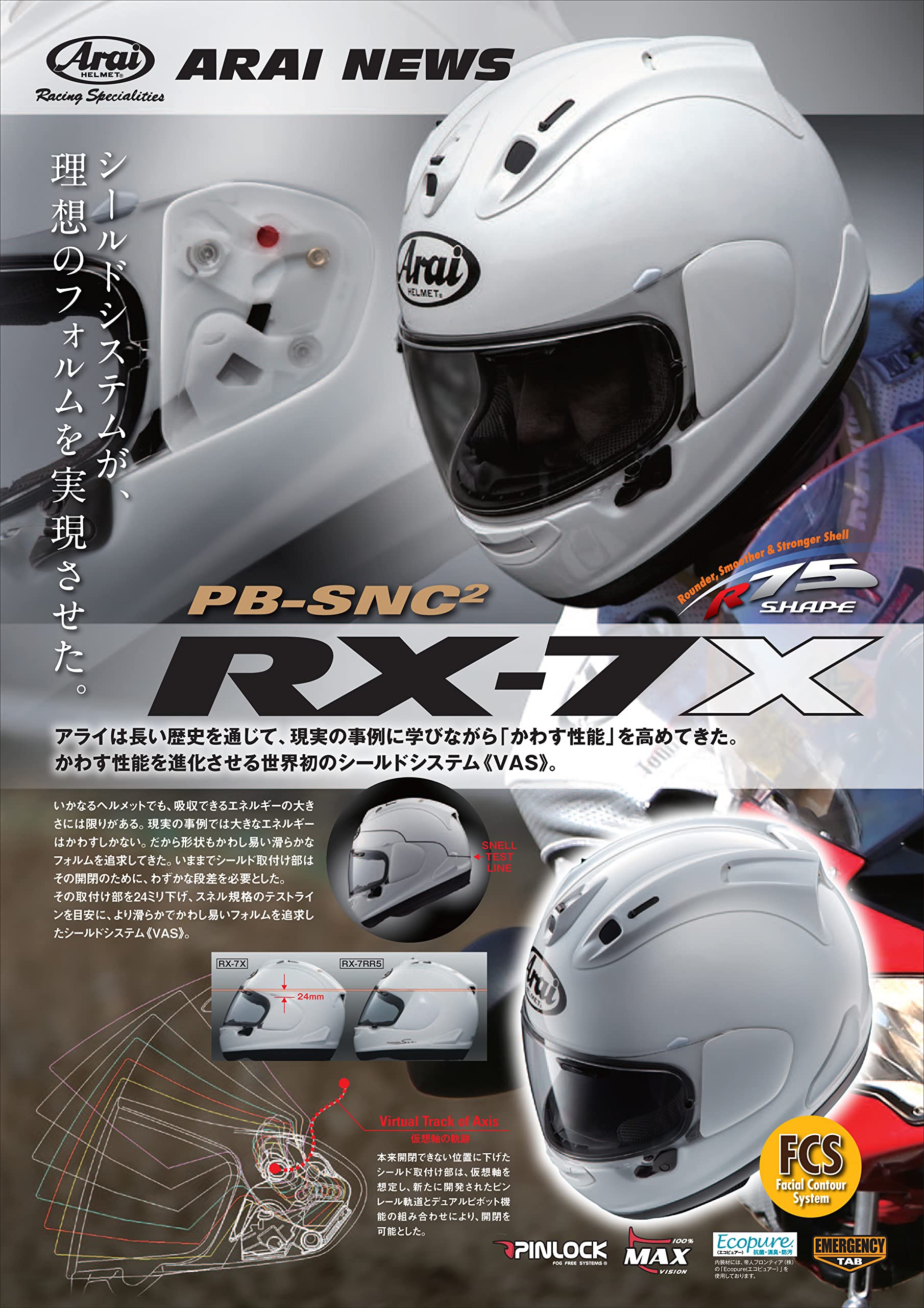 Amazon | アライ(Arai) バイクヘルメット フルフェイス RX-7X グラス