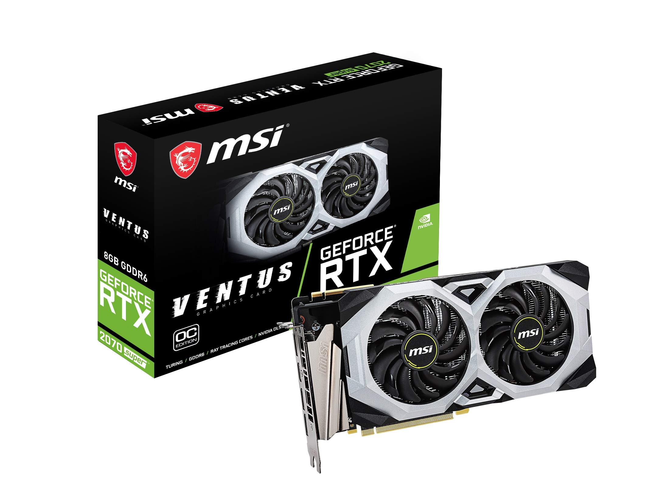 Amazon | MSI GeForce RTX 2070 SUPER VENTUS OC グラフィックスボード