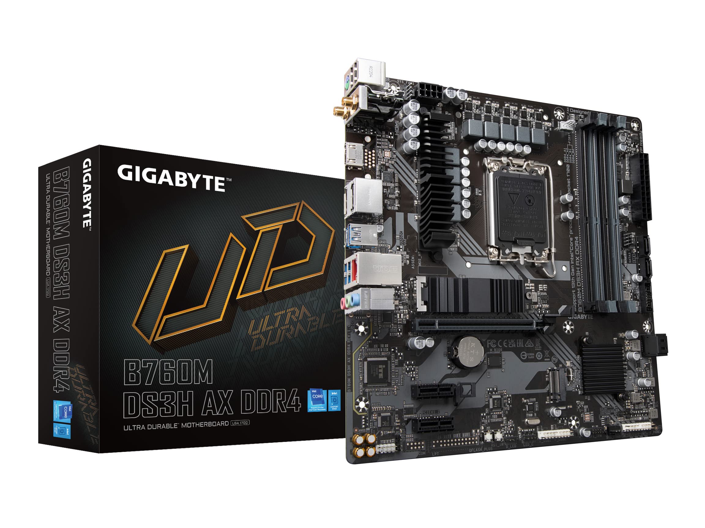 Amazon | GIGABYTE マザーボード B760M DS3H AX DDR4 MB5966