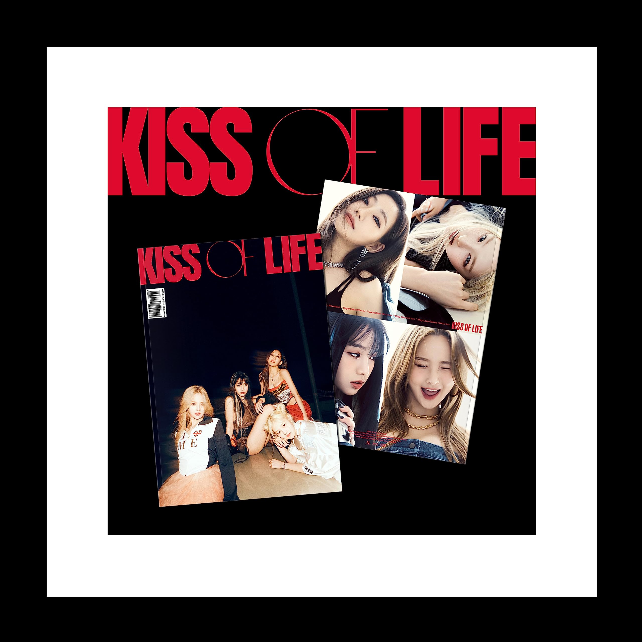 Amazon.co.jp: KISS OF LIFE Kiss of Life 1st Mini Album CD+Booklet+