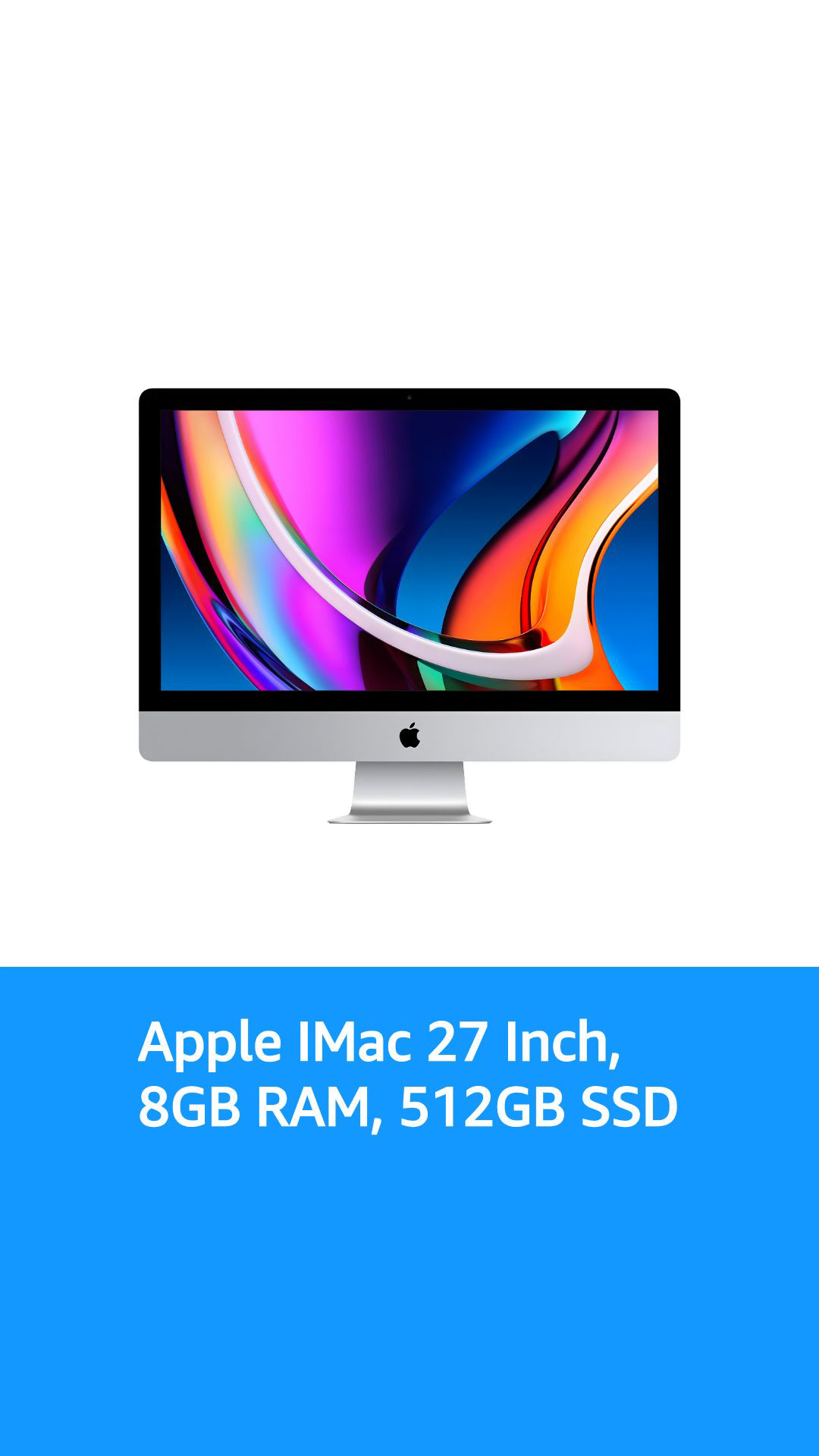 Mid 2020 Apple iMac with 3.8GHz 10th Gen 8 Core Intel Core i7 (27