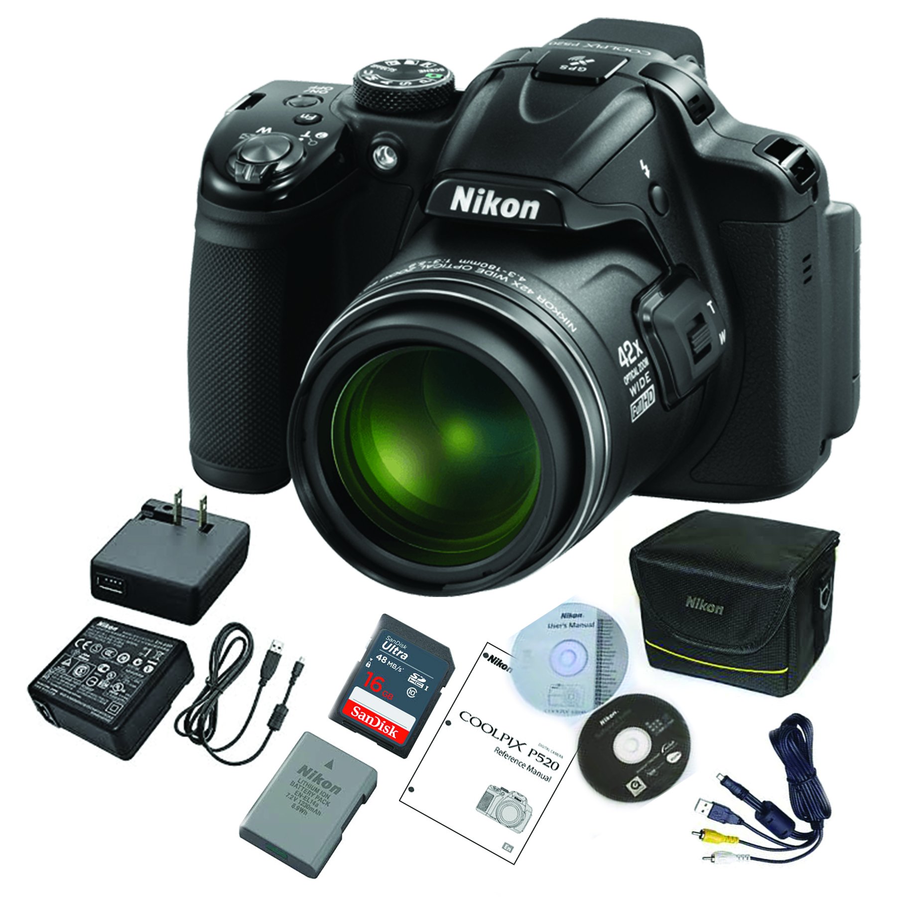 Amazon.com : Nikon COOLPIX P520 18.1 MP CMOS Digital Camera with