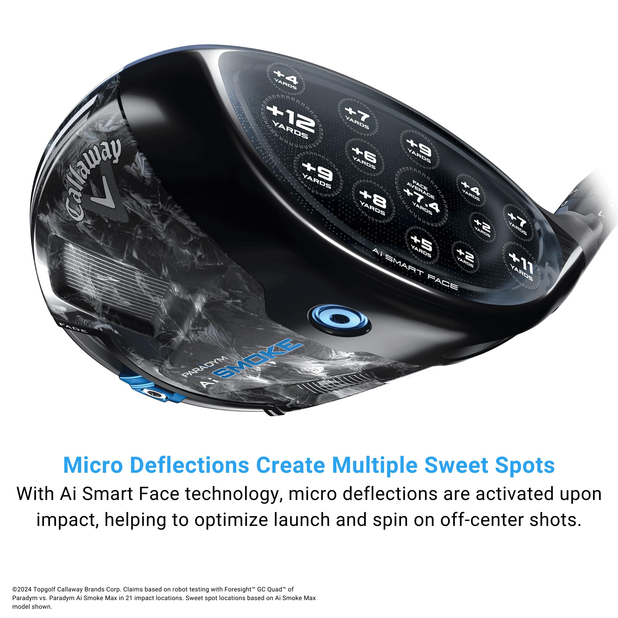 Amazon.co.jp: Callaway Golf Paradym AI Smoke TD ドライバー (右手用