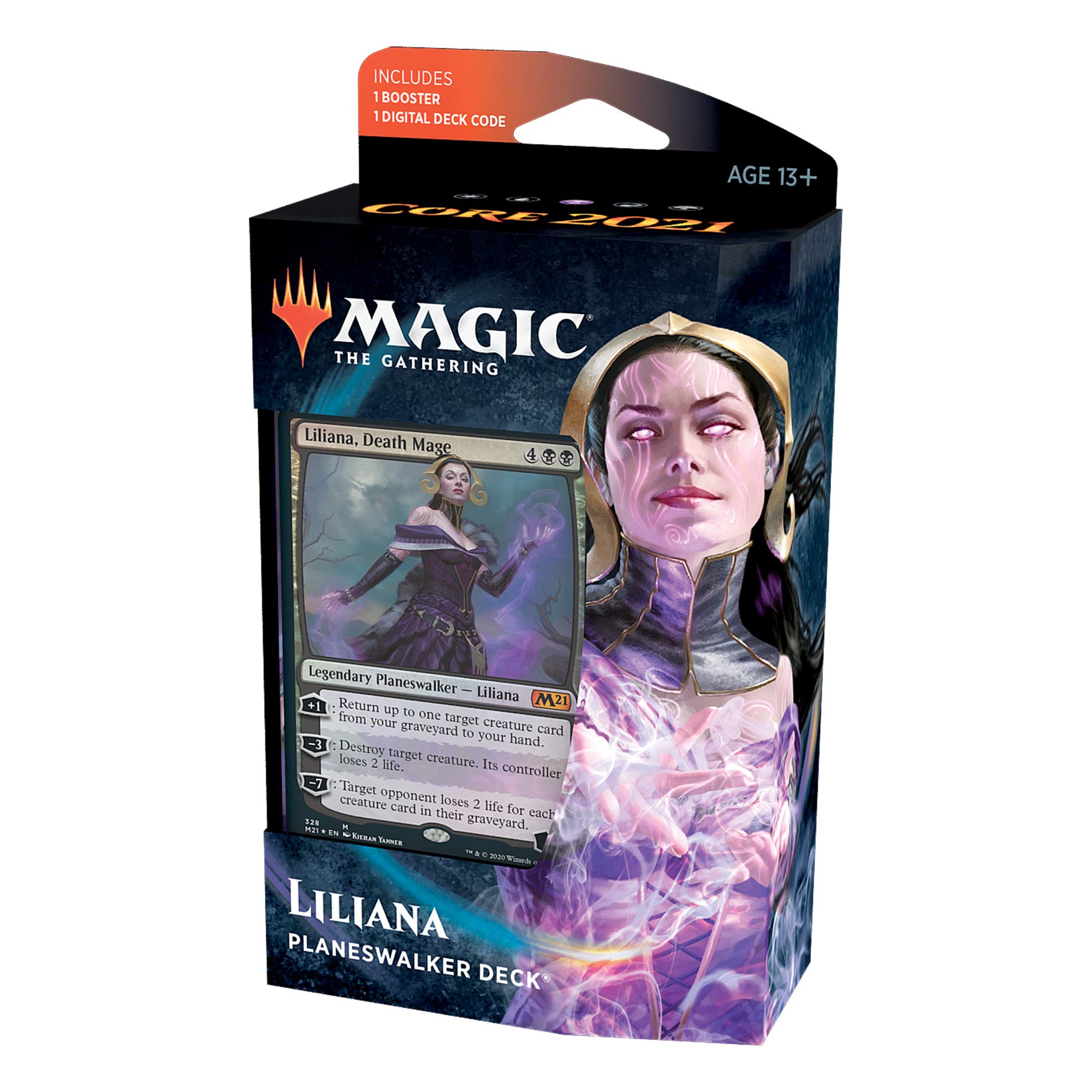 Amazon.com: Magic: The Gathering Liliana Death Mage Planeswalker