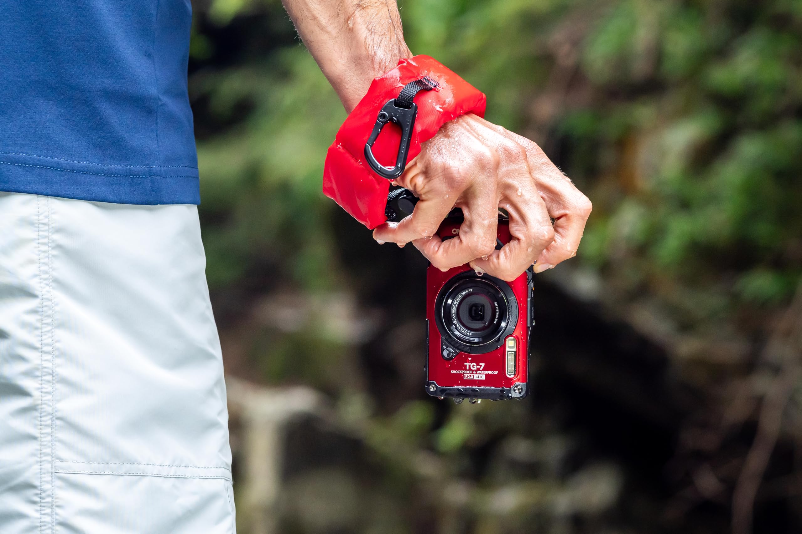 OLYMPUS μTough-3000+フローティングストラップ 【防水カメラ