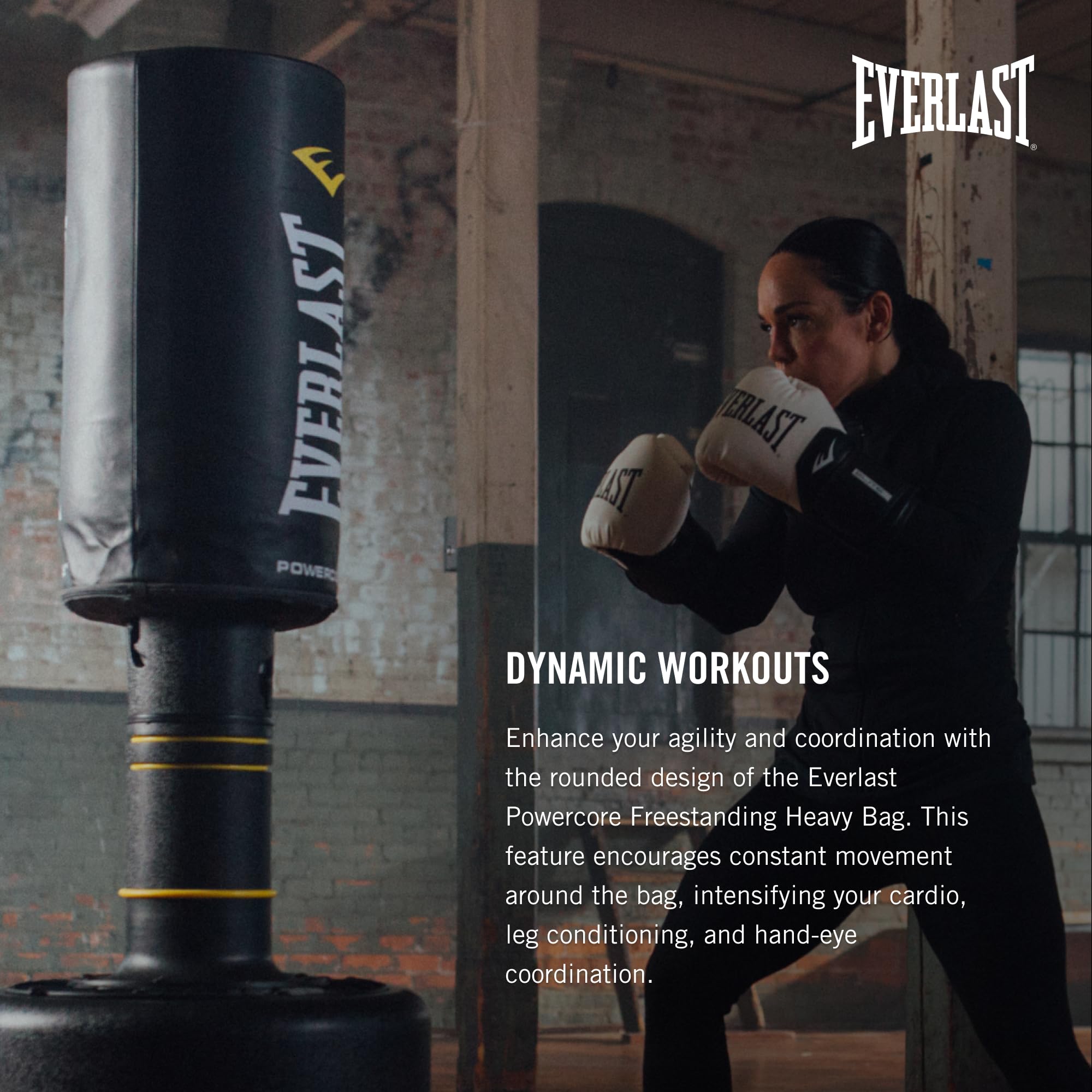 Everlast Powercore Freestanding Heavy Bag - Superior Impact