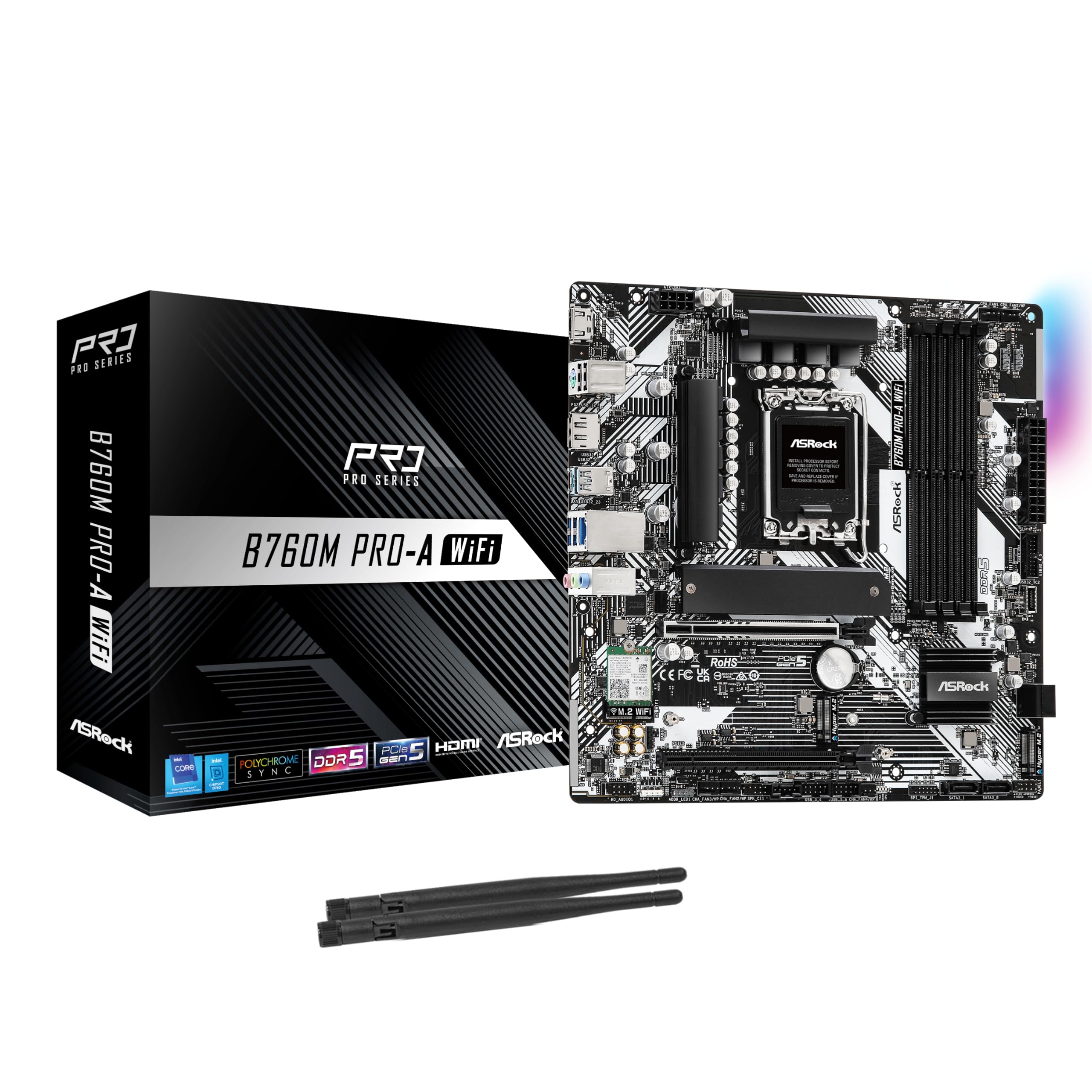 Amazon | 【Amazon.co.jp限定】 ASRock マザーボード B760M Pro-A WiFi