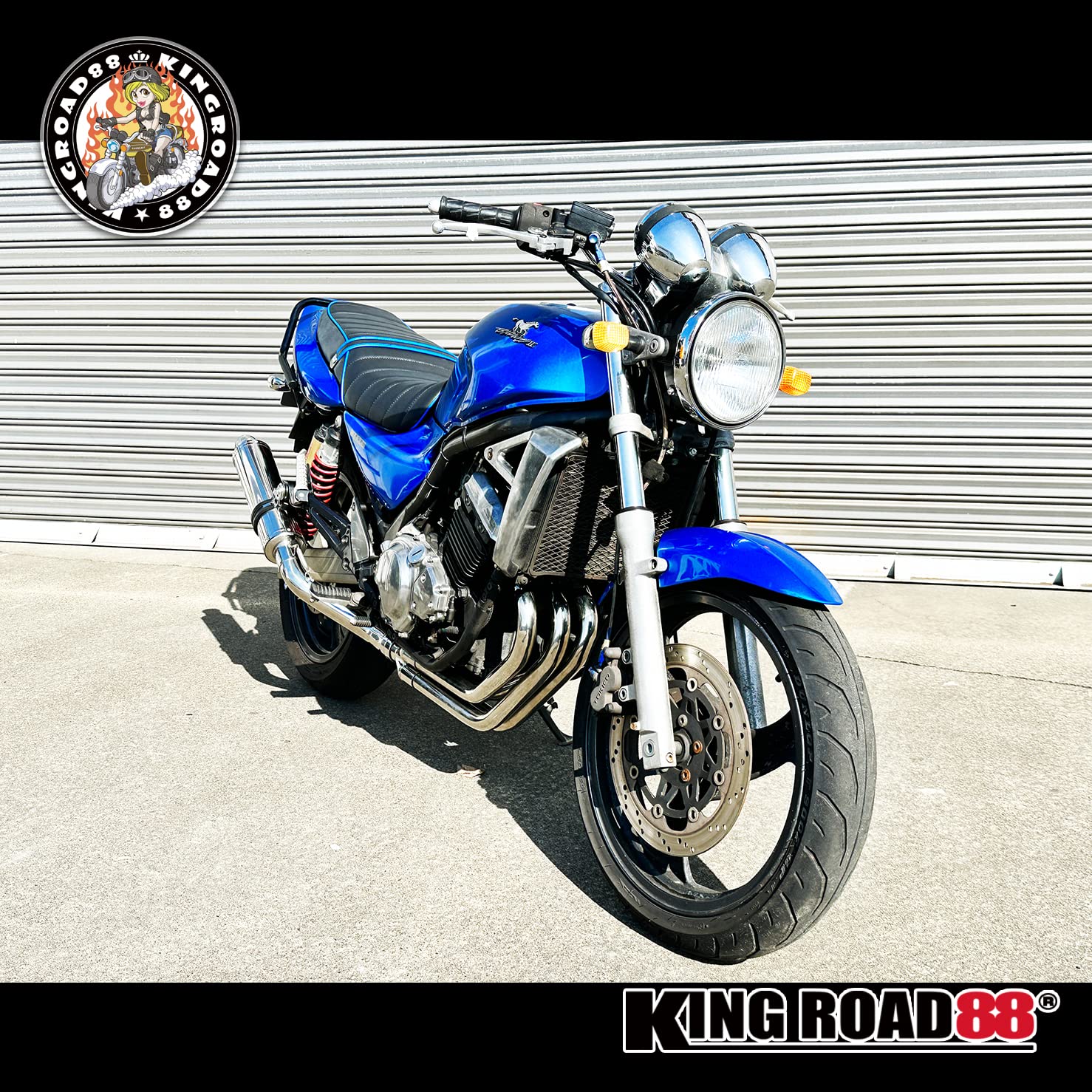 Amazon | King Road 88 バリオスⅡ型 / ZR250B ☆ タックロールシート