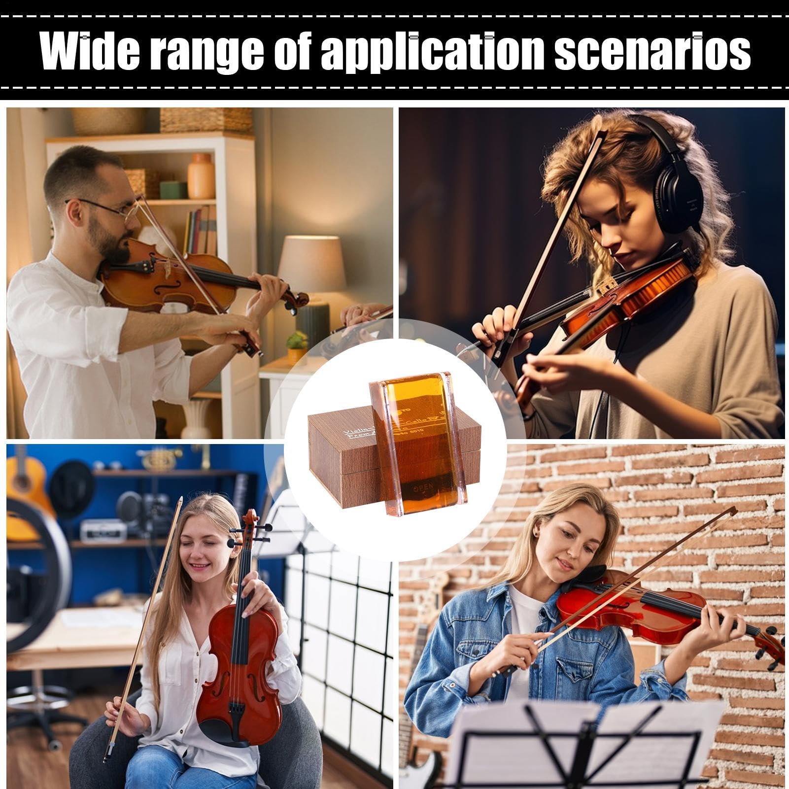 Amazon | Dtharen 松脂バイオリン、弓用バイオリン松脂,楽器