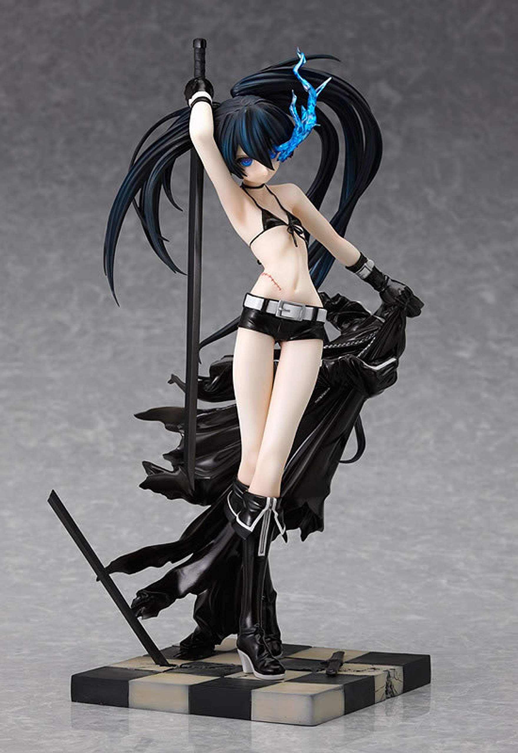 Amazon.co.jp: ブラック☆ロックシューター Black blade ver. (1/8