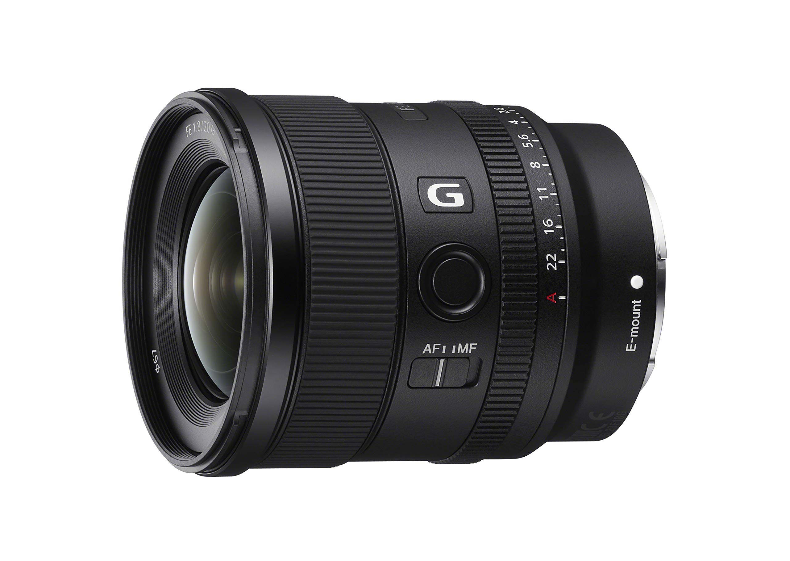 Amazon.com : Sony FE 20mm F1.8 G Full-Frame Large-Aperture Ultra
