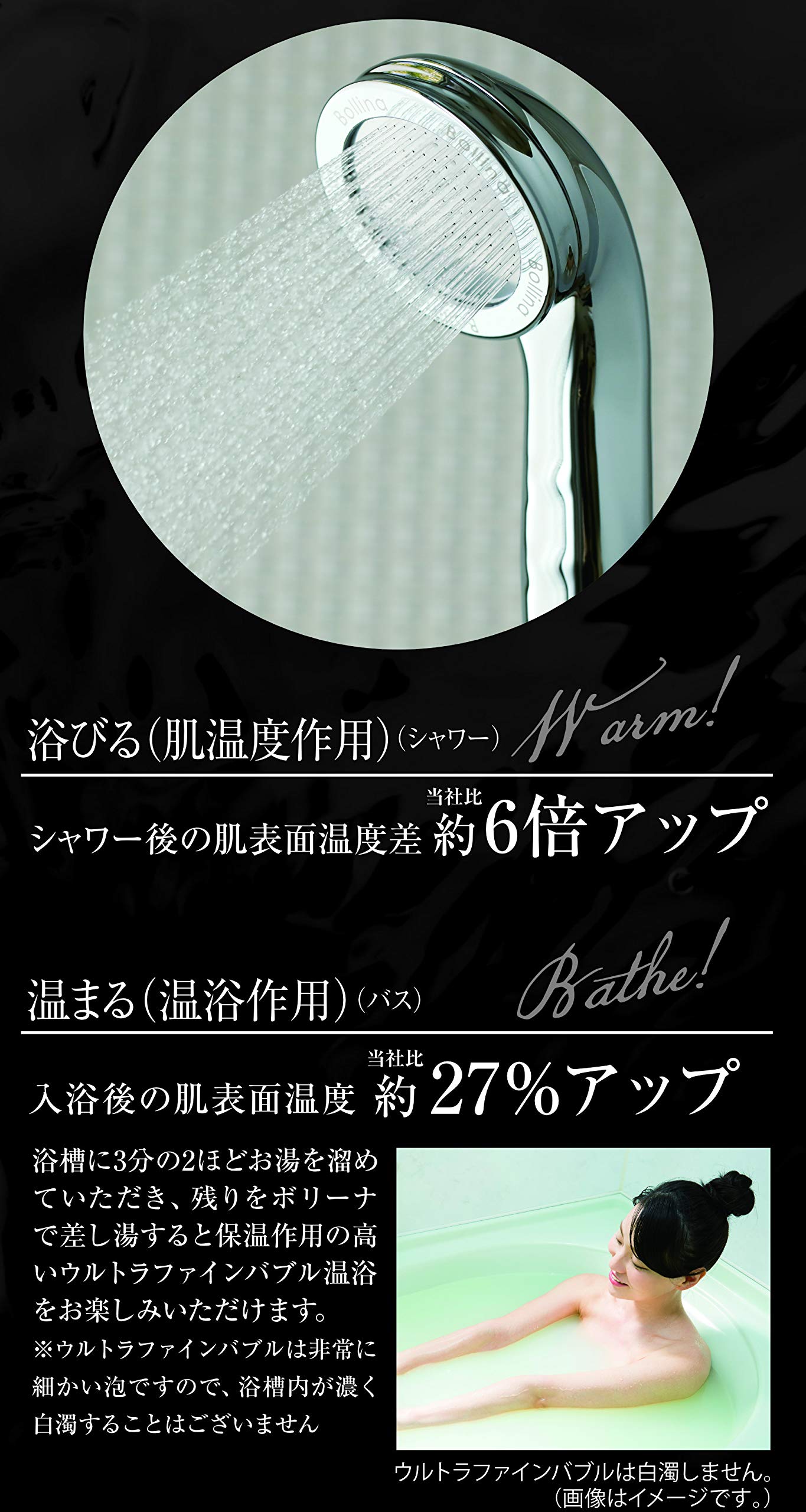 Amazon.co.jp: TKS 田中金属製作所 ウルトラファインバブル シャワー