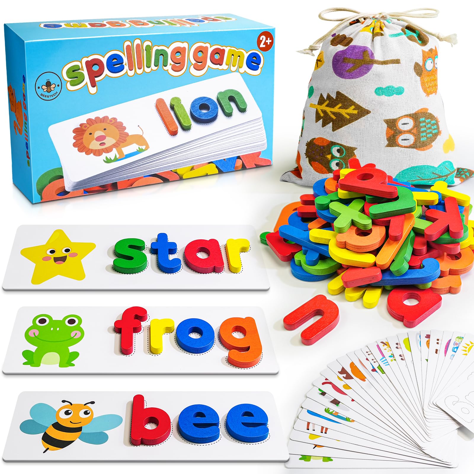 Amazon.com: BEESTECH Alphabet ABC Learning Educational Toys for 3