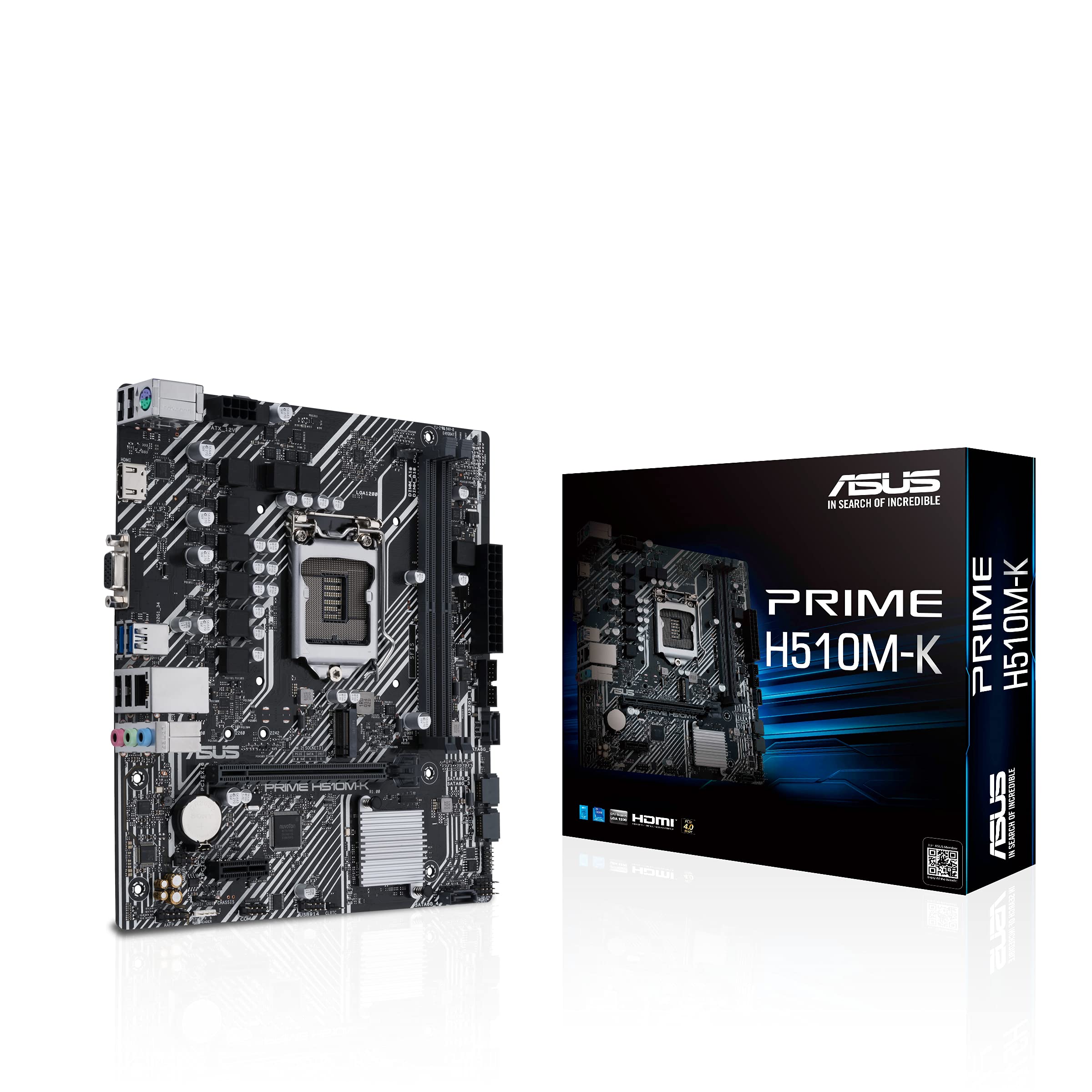 Amazon | ASUS Prime H510M-K Intel H510 LGA 1200 Micro ATX