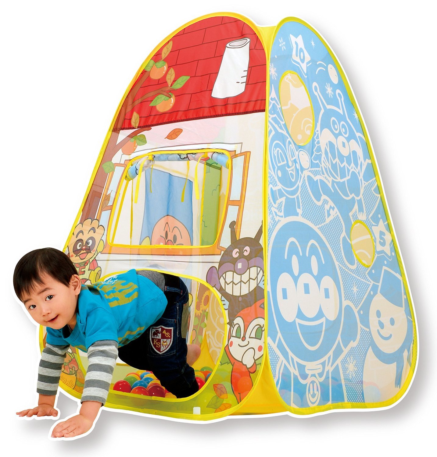 Amazon.co.jp: アンパンマン あそびたーっぷり! ボールテントパンこう