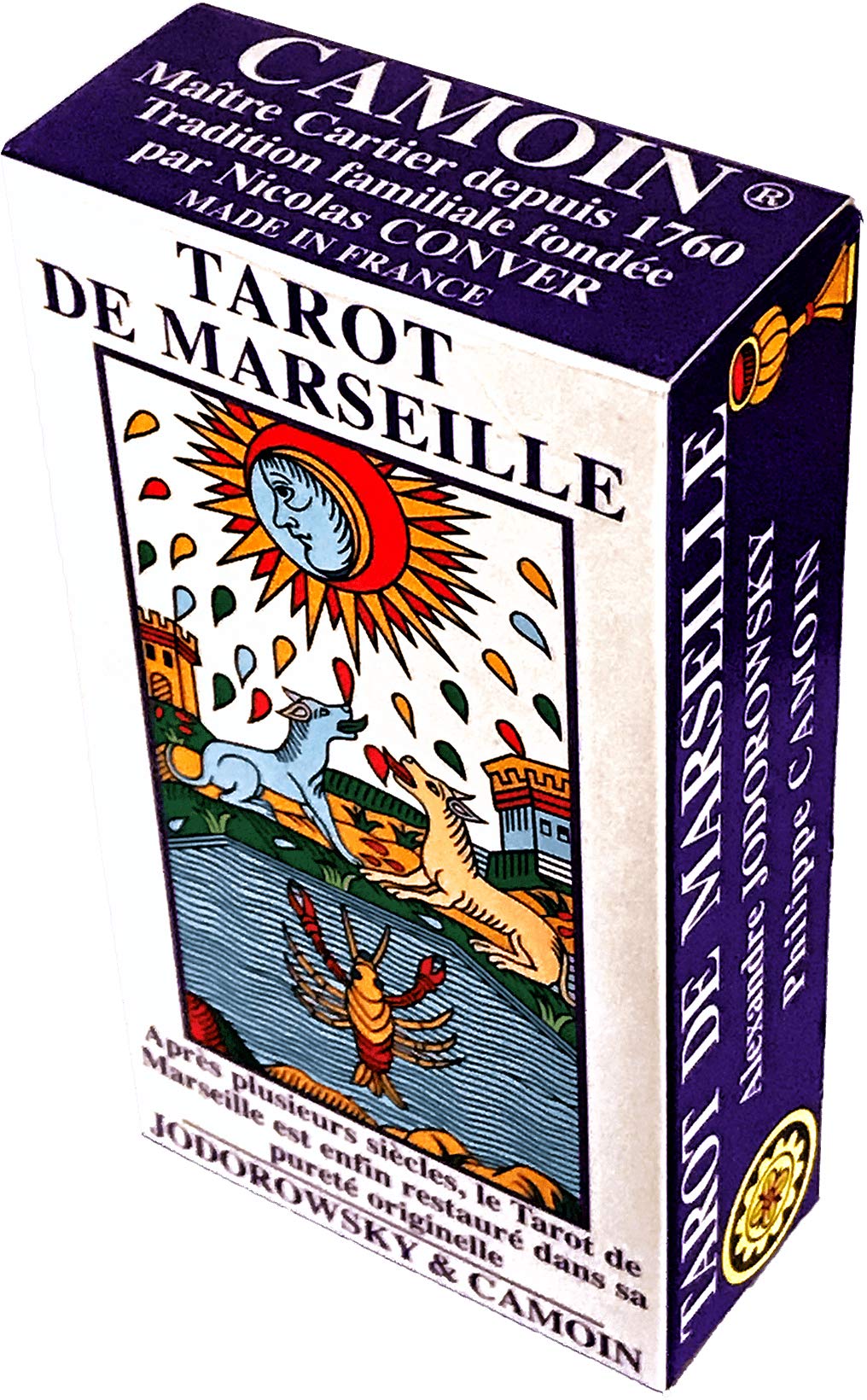 Amazon.com: CAMOIN - Tarot de Marseille Jodorowsky : Alejandro