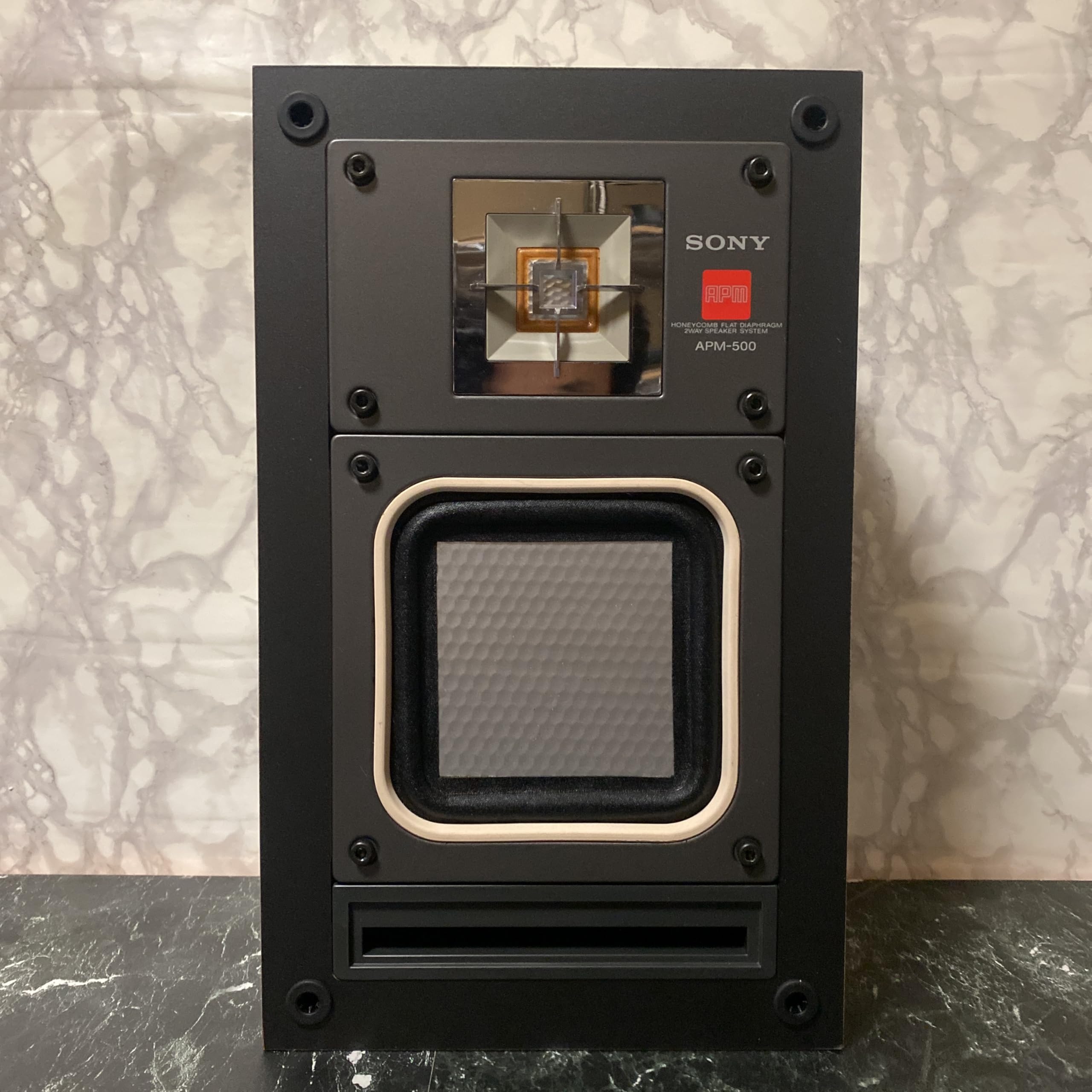 Amazon.co.jp: Sony APM-500 Woofer Original Cross Edge Black 2