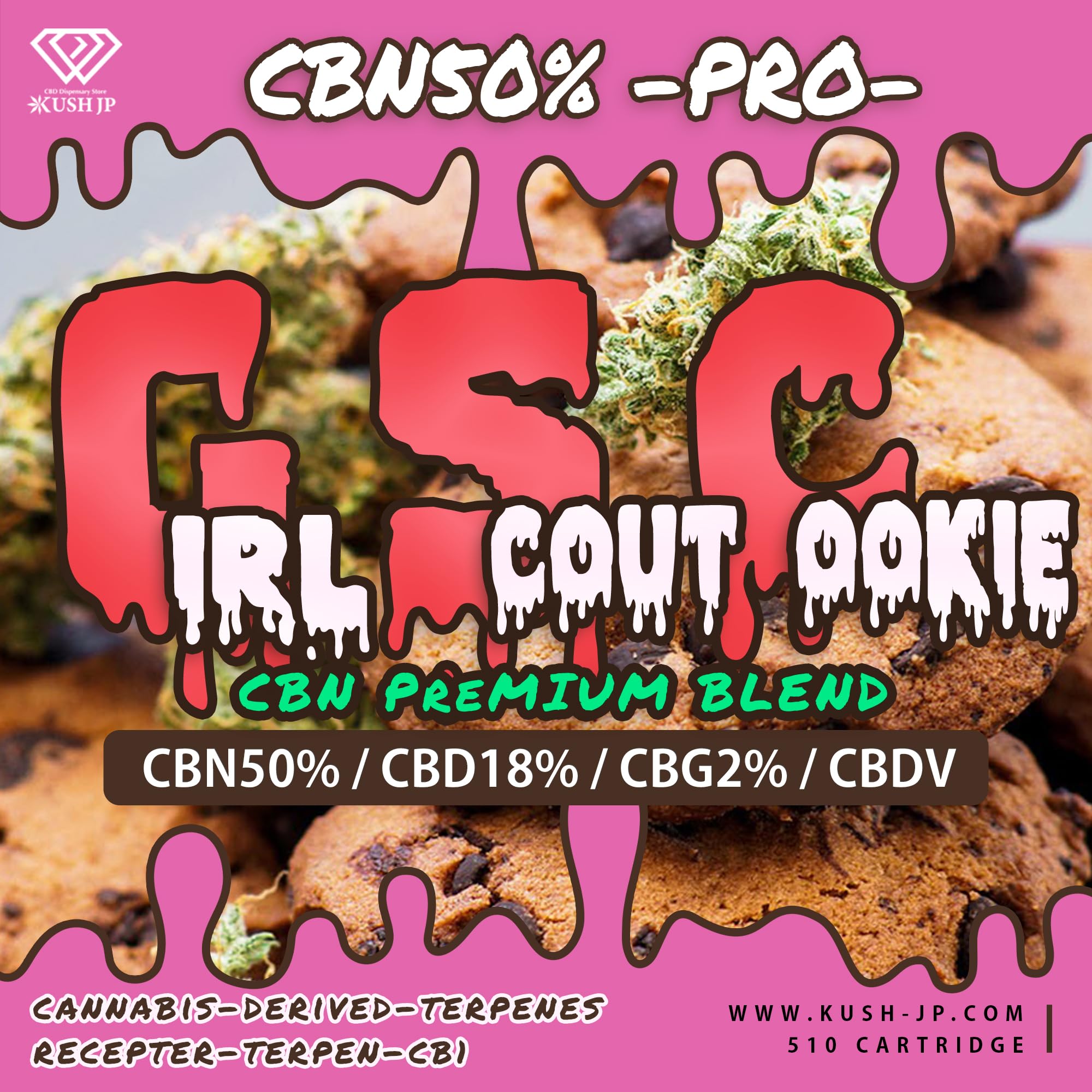 Amazon | 【KUSH JP】 CBNリキッド 高濃度 CBN -PRO- 【改正基準適合