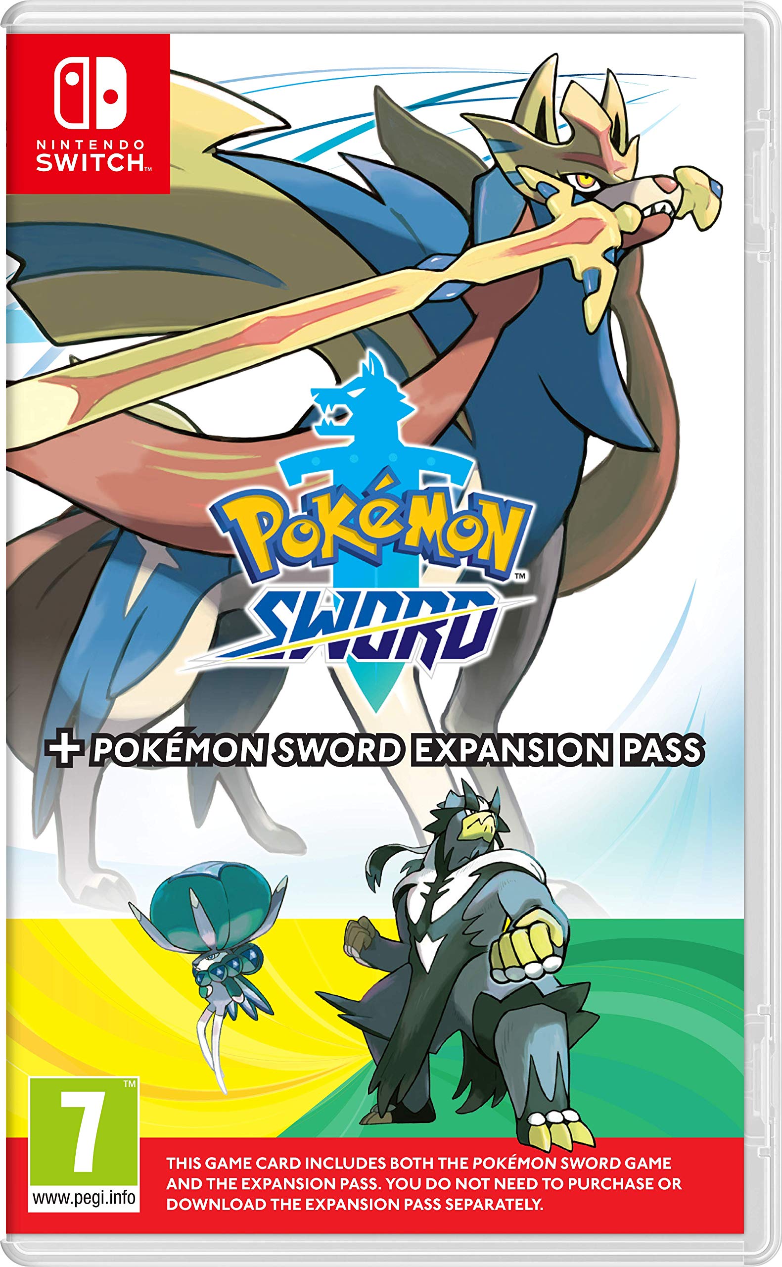 Amazon.com: Pokemon Sword + Expansion Pass (Nintendo Switch