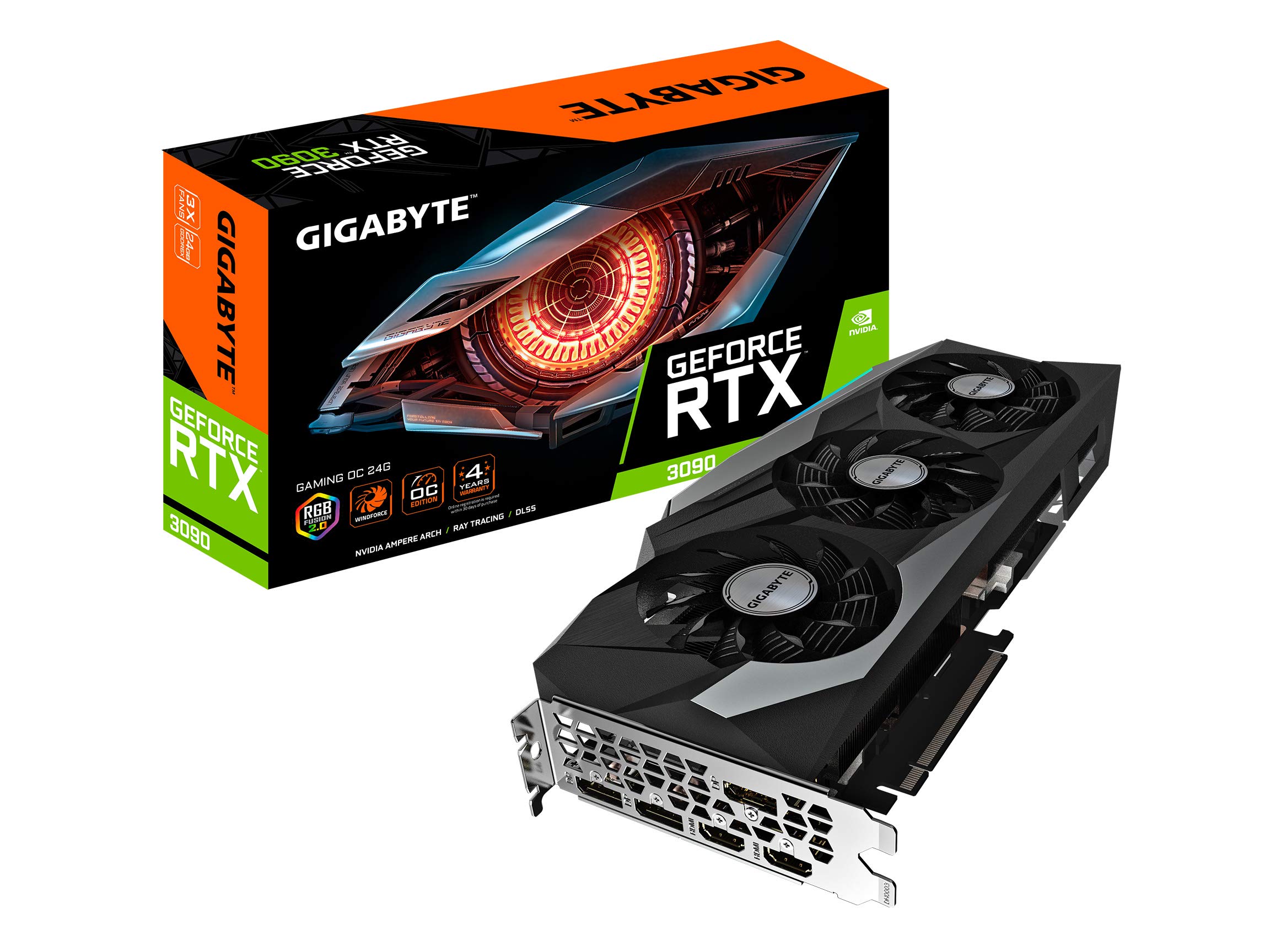Amazon.com: GIGABYTE GeForce RTX 3090 Gaming OC 24G Graphics Card
