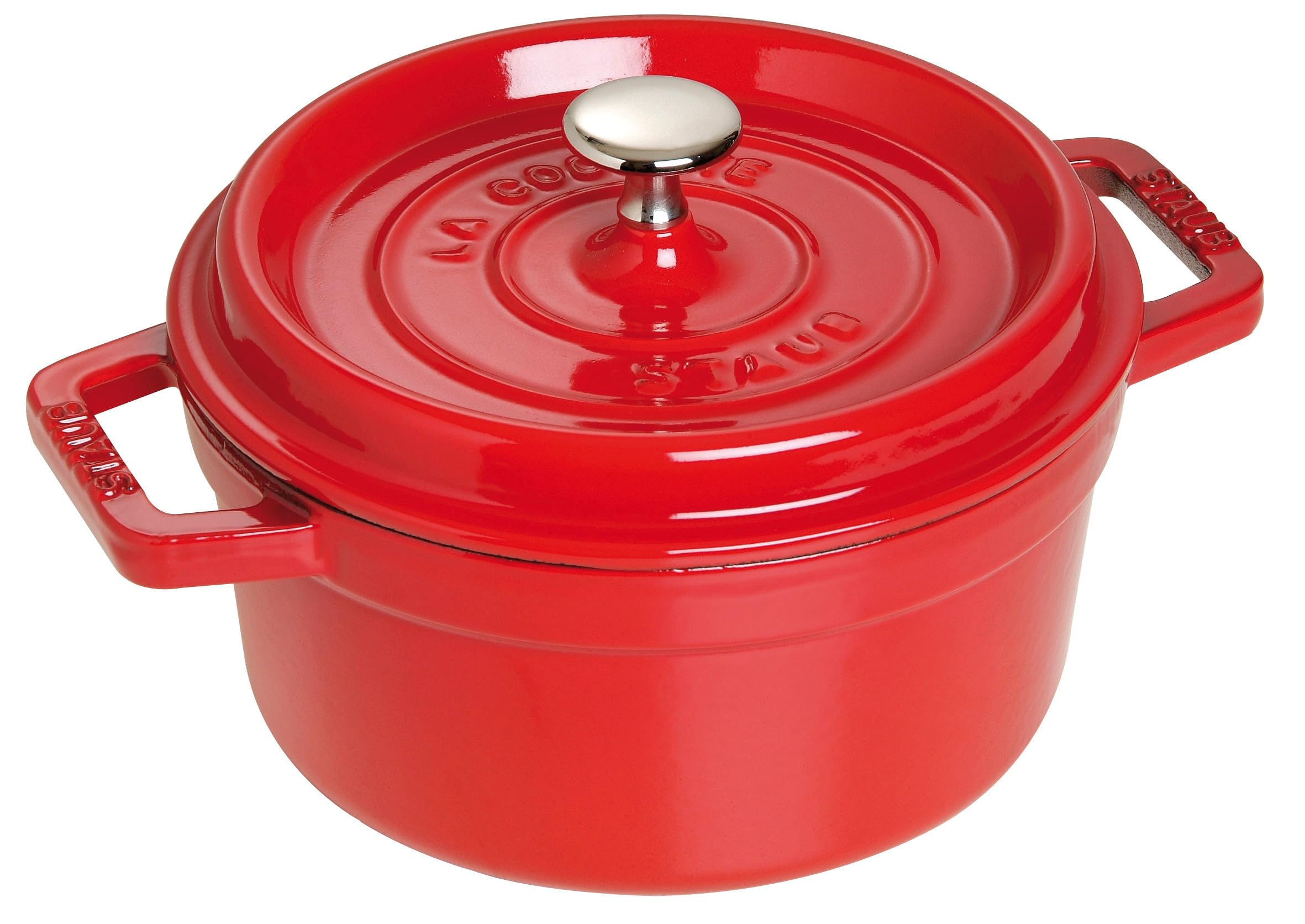 Amazon.com: STAUB Cast Iron Roaster/Cocotte, Round, 20 cm, 2.24 L