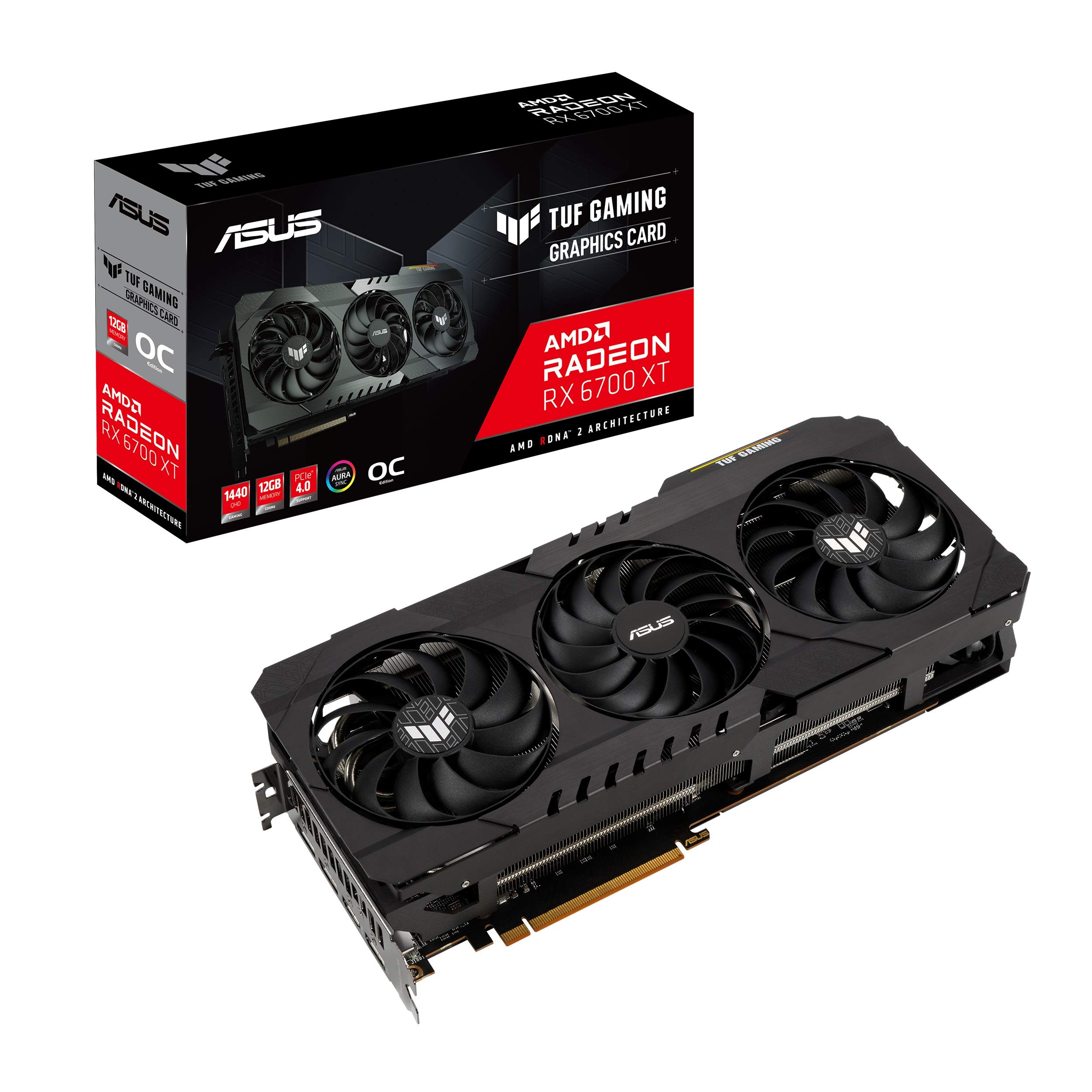 Amazon | ASUS TUF Gaming AMD Radeon RX 6700 XT OCエディション