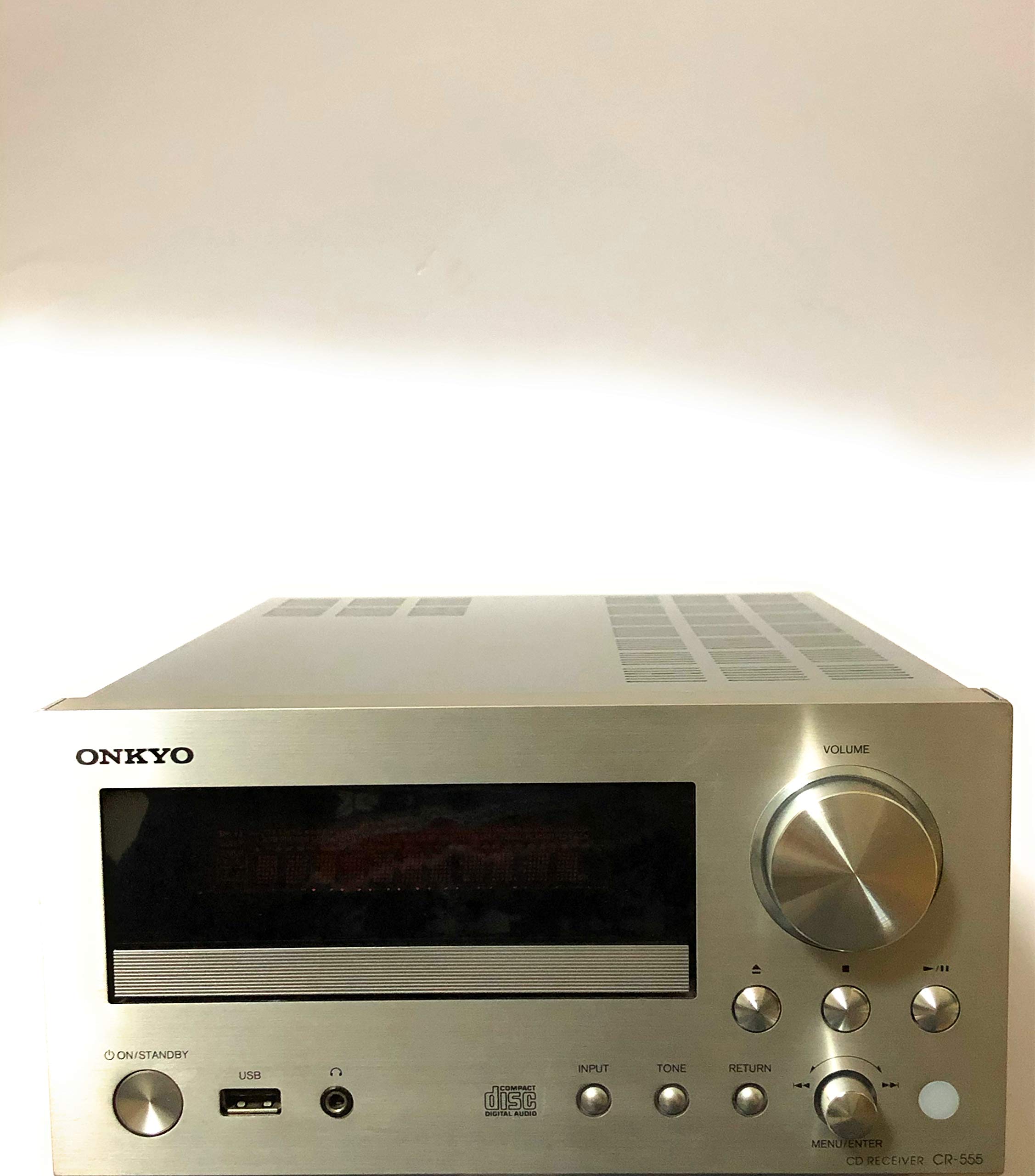 K743 ONKYO CR-555 CD ミニコンポ リモコン付き K743 ONKYO CR-555 CD