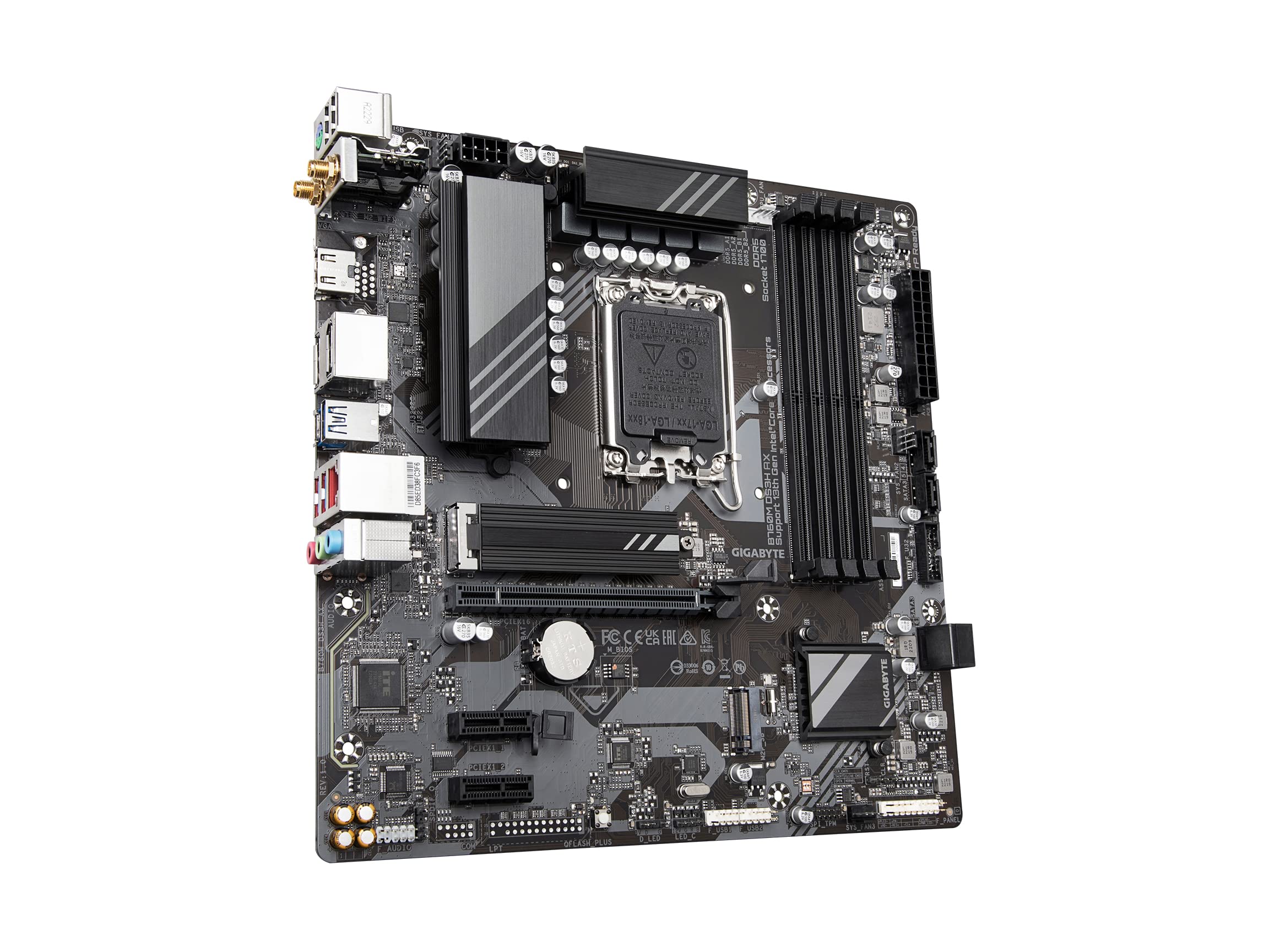 Amazon.com: GIGABYTE B760M DS3H AX (LGA 1700/ Intel/ B760/ M-ATX
