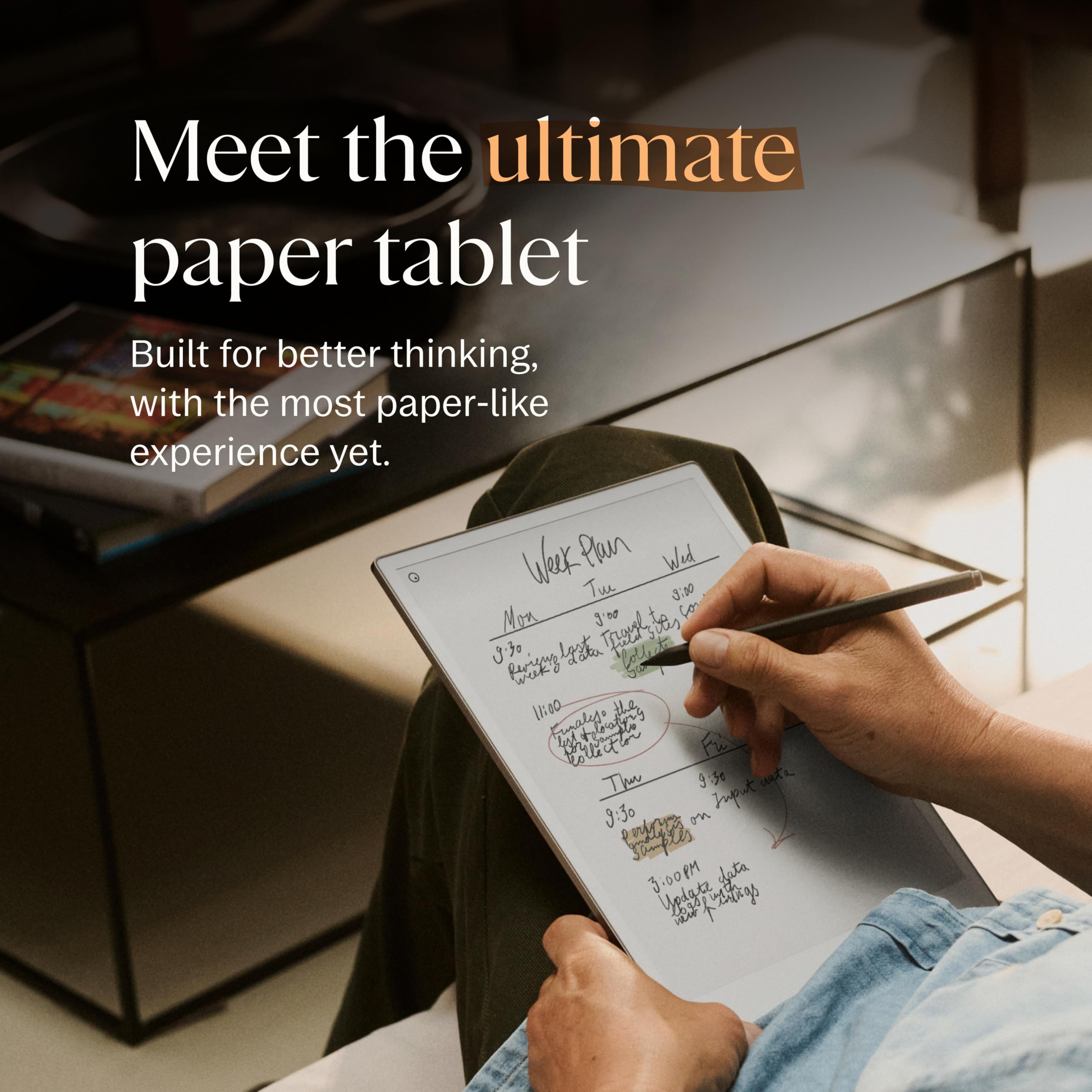 Amazon.com : reMarkable Paper Pro Bundle – Mosaic Weave | Includes