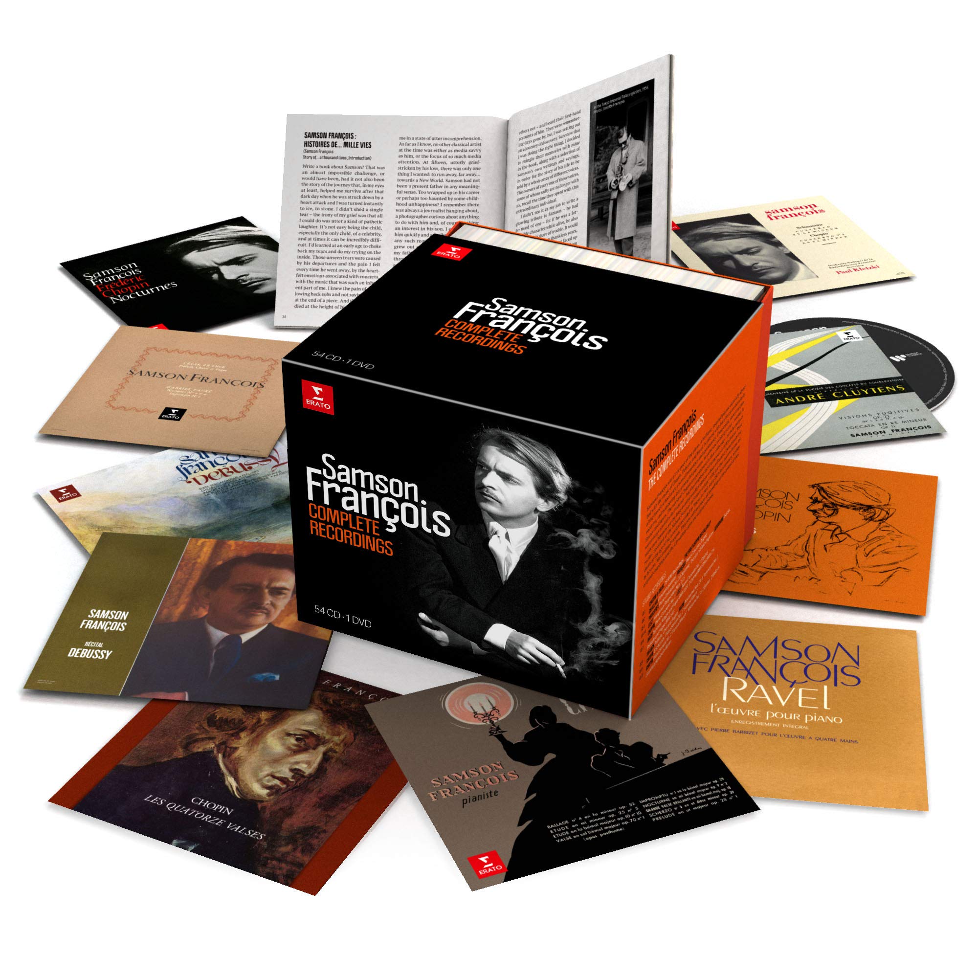 Amazon.co.jp: Samson Francois - Complete Recordings (54CD+DVD