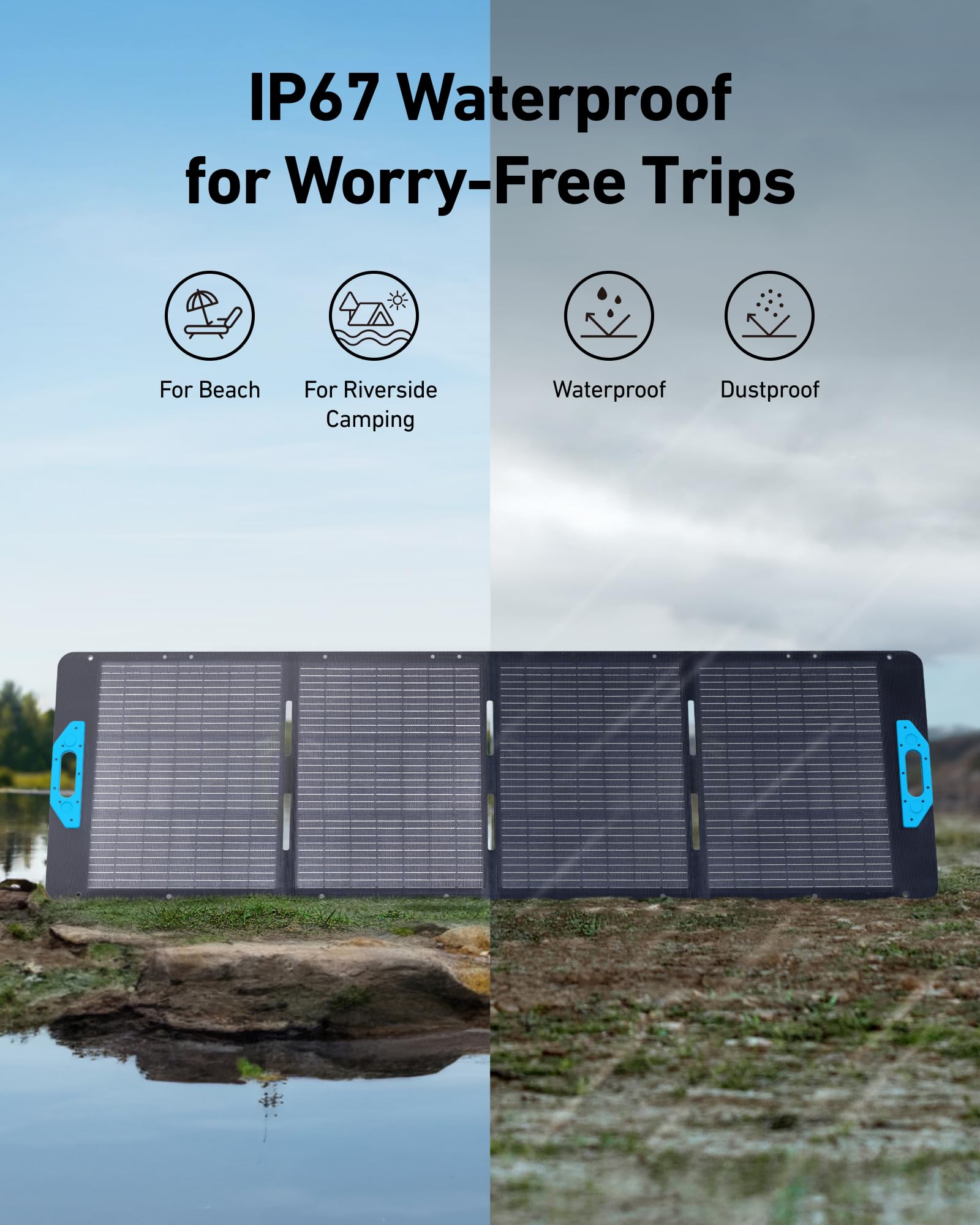 Amazon.com : Anker SOLIX PS200 Solar Panel with Adjustable