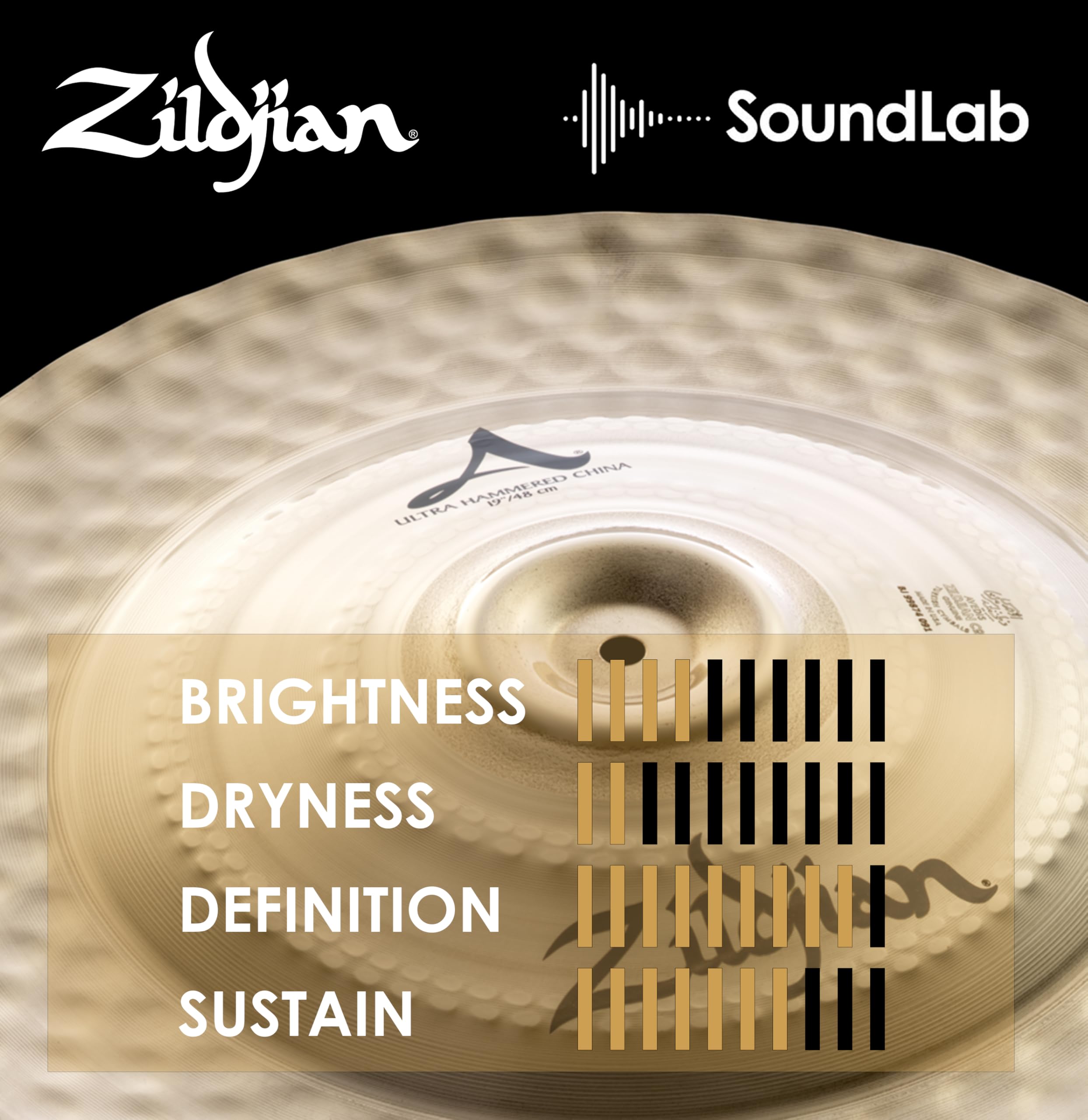 Amazon.com: Avedis Zildjian Company Ultra Hammered China - 19