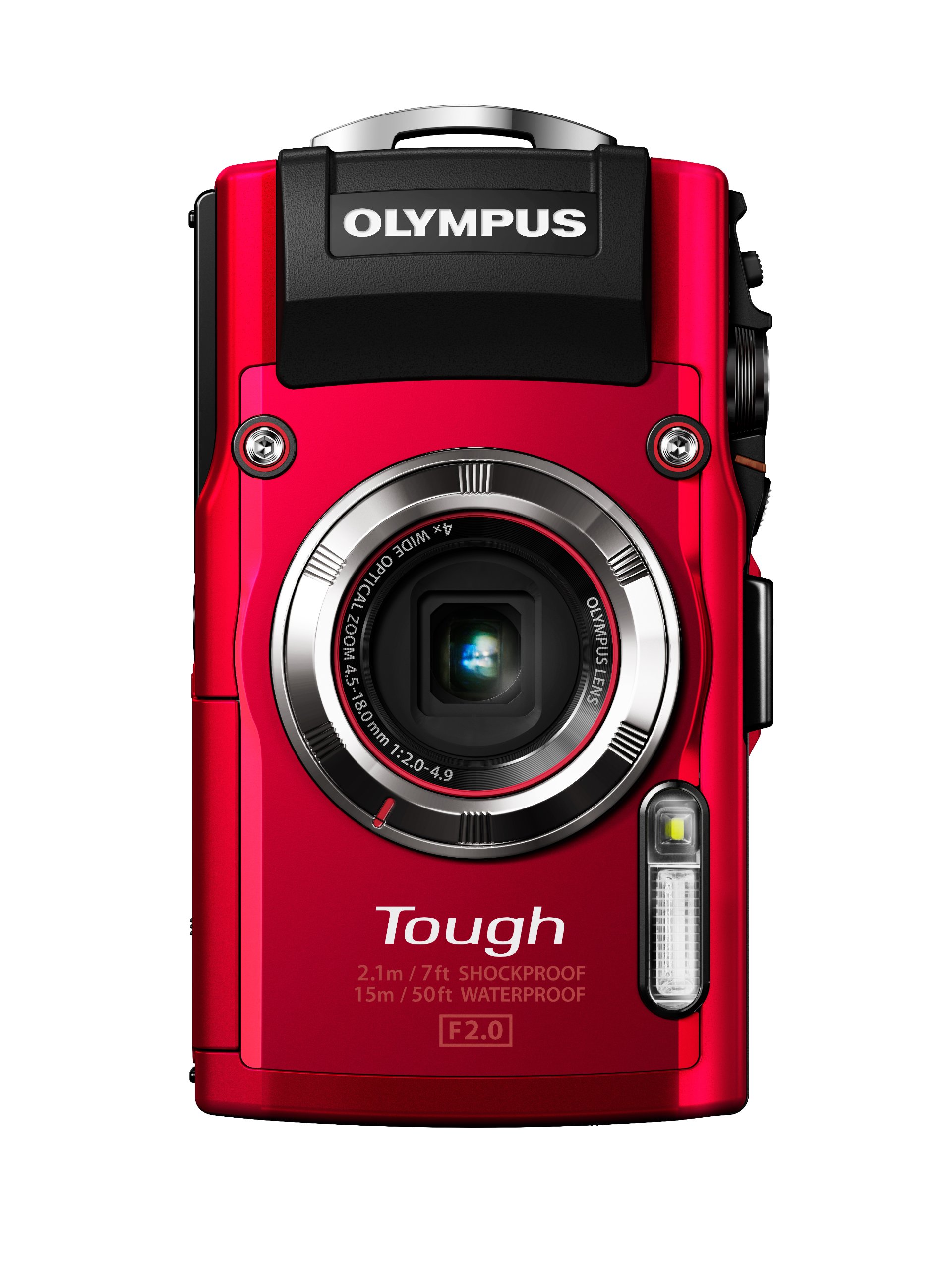 Amazon | OLYMPUS デジタルカメラ STYLUS TG-3 Tough レッド 1600万