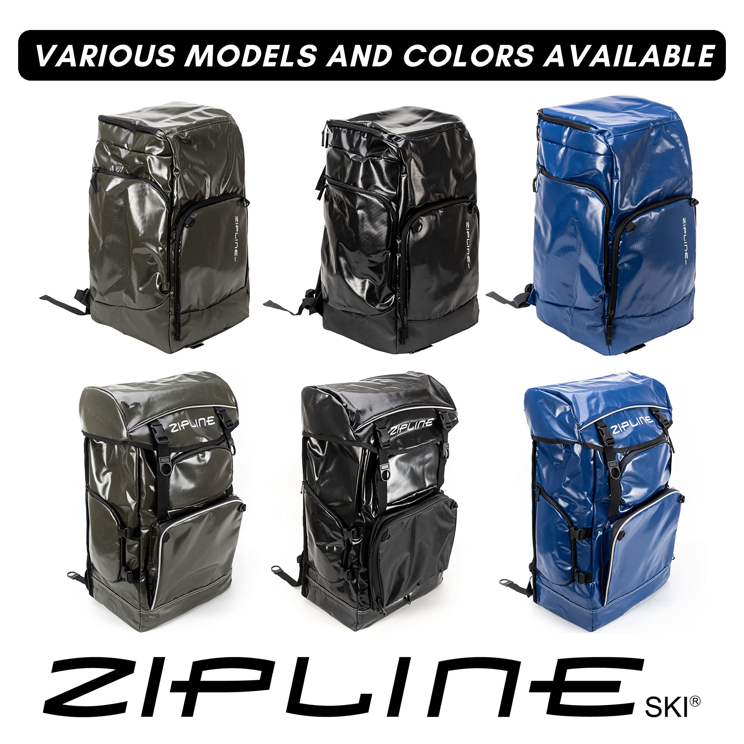 Amazon.co.jp: Zipline リュックサック スキーブーツバッグ バック