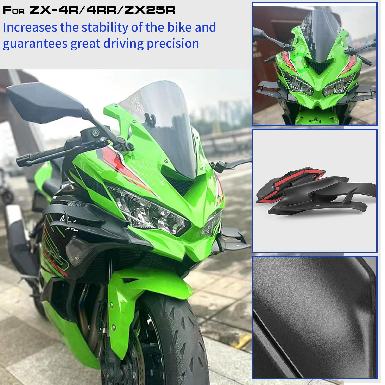 kawasaki zx4r seサイドカウリング、LH kawasaki zx4r seサイド