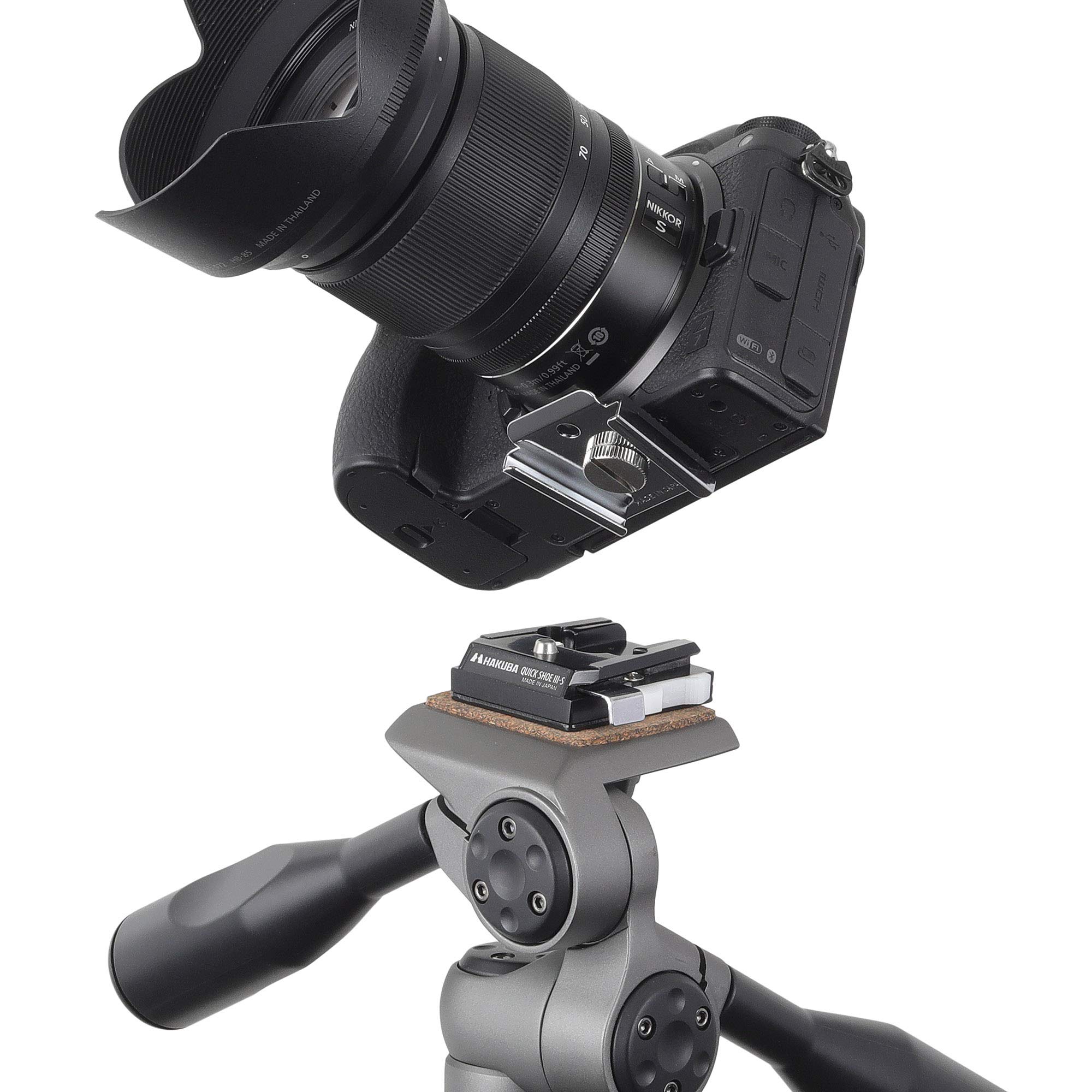 Amazon | ハクバ HAKUBA 三脚アクセサリー クイックシューIII Sサイズ