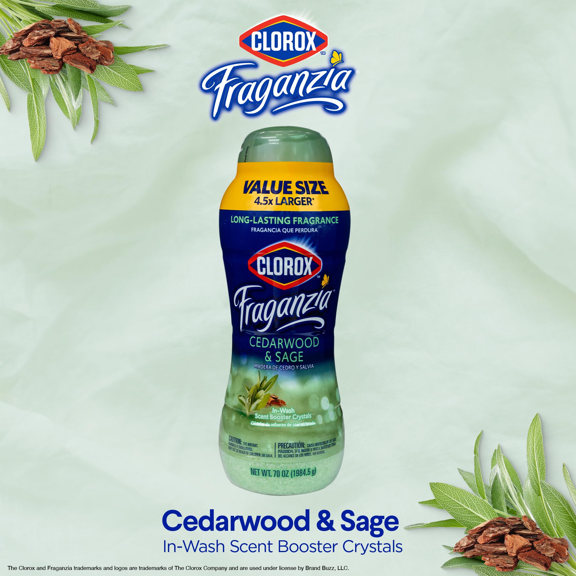Amazon.com: Clorox Fraganzia Laundry Scent Booster Crystals, In