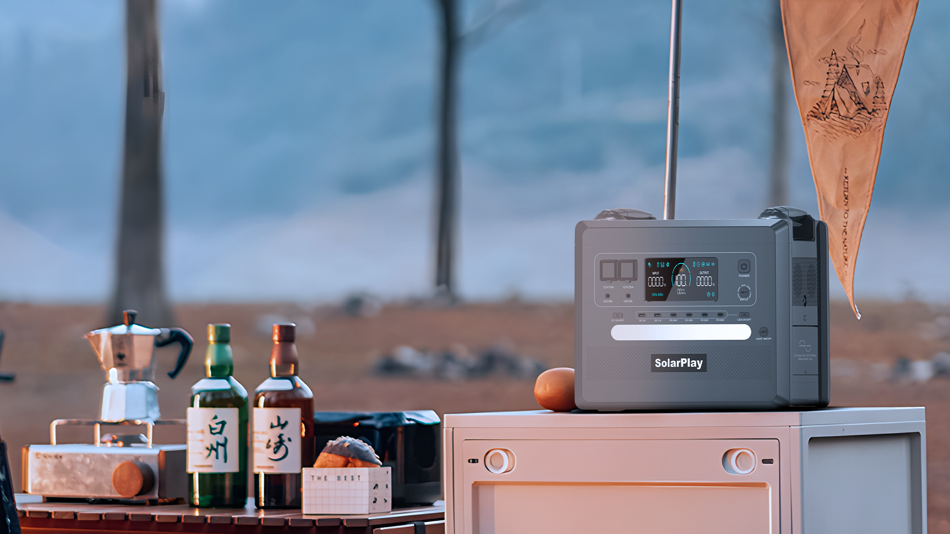 Amazon.co.jp: SolarPlay ポータブル電源 2500 大容量 2300Wh