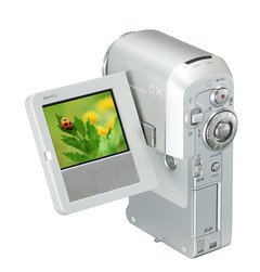 Amazon | 東芝 gigashot V10 HDDビデオカメラ MEHV10 ホワイト (4GB