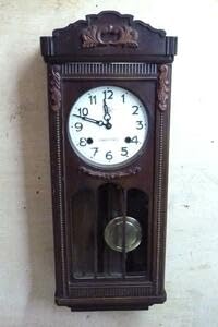 Amazon.co.jp: 振り子時計 ボンボン時計 OWARITOKEI ゼンマイ式 柱時計