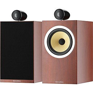 Amazon | B＆W 2ウェイ・ブックシェルフ型スピーカーローズナット(MR