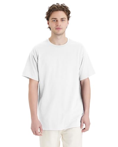 Hanes Mens Essential-T Tall T-Shirt, 2XLT, White | Amazon.com