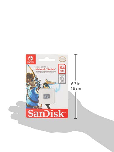 Amazon.com: SanDisk 64GB microSDXC UHS-I card for Nintendo Switch